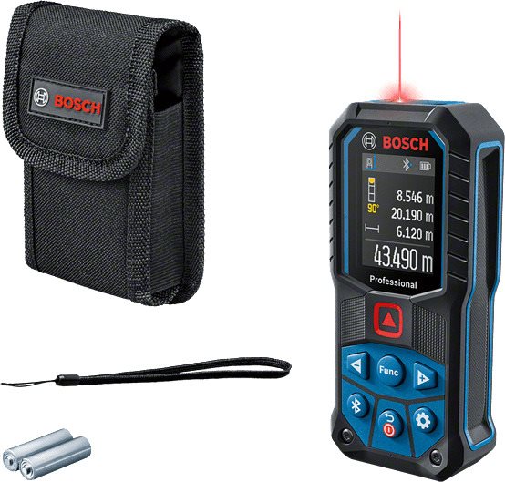 BOSCH Professional Laserový diaľkomer 50 m GLM 50-27 C 0.601.072.T00 (2× AA)