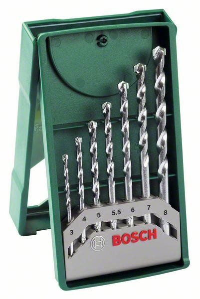 Bosch 7-dielna minisada vrtákov do muriva X-Line