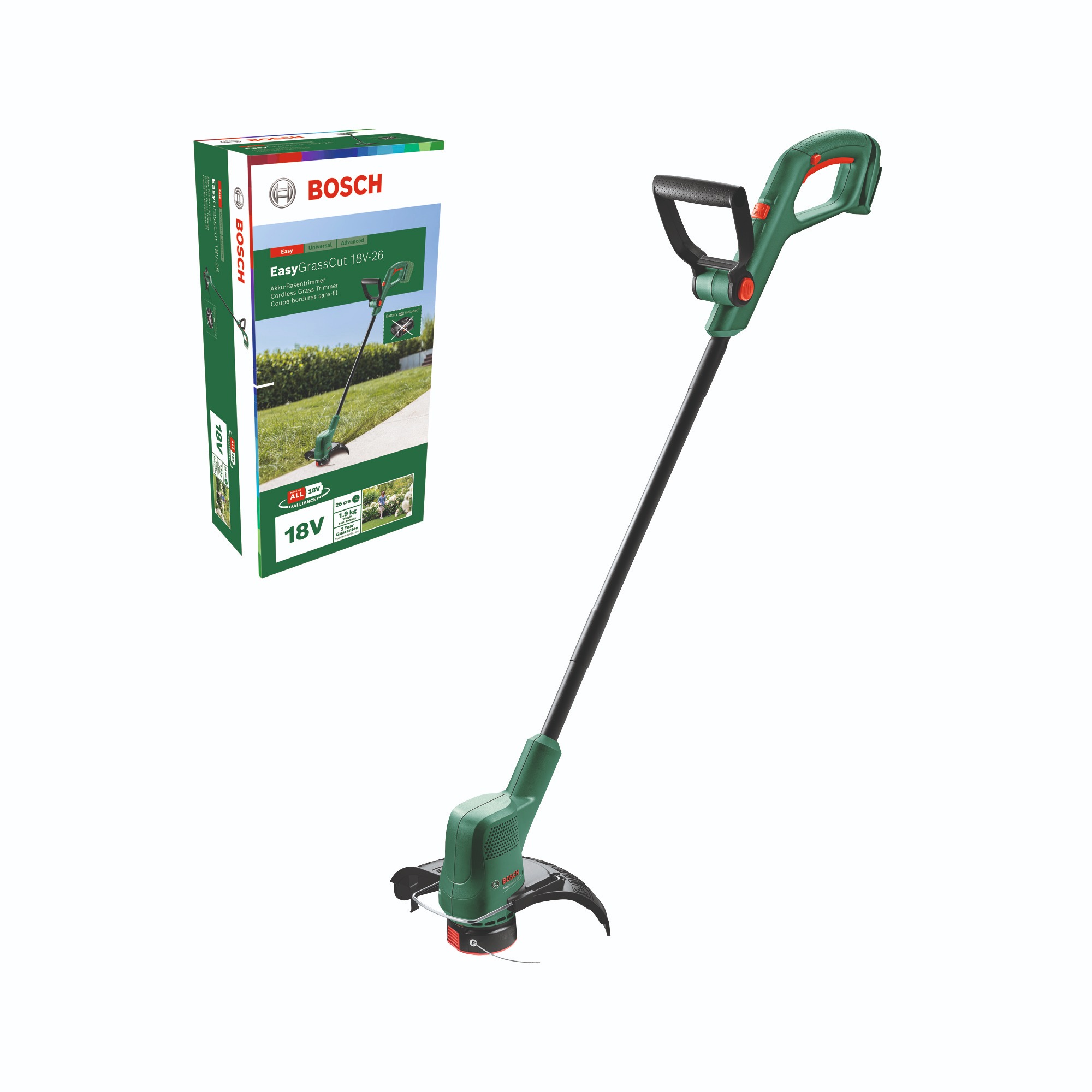 Bosch EasyGrassCut 18V-26 (holé náradie)