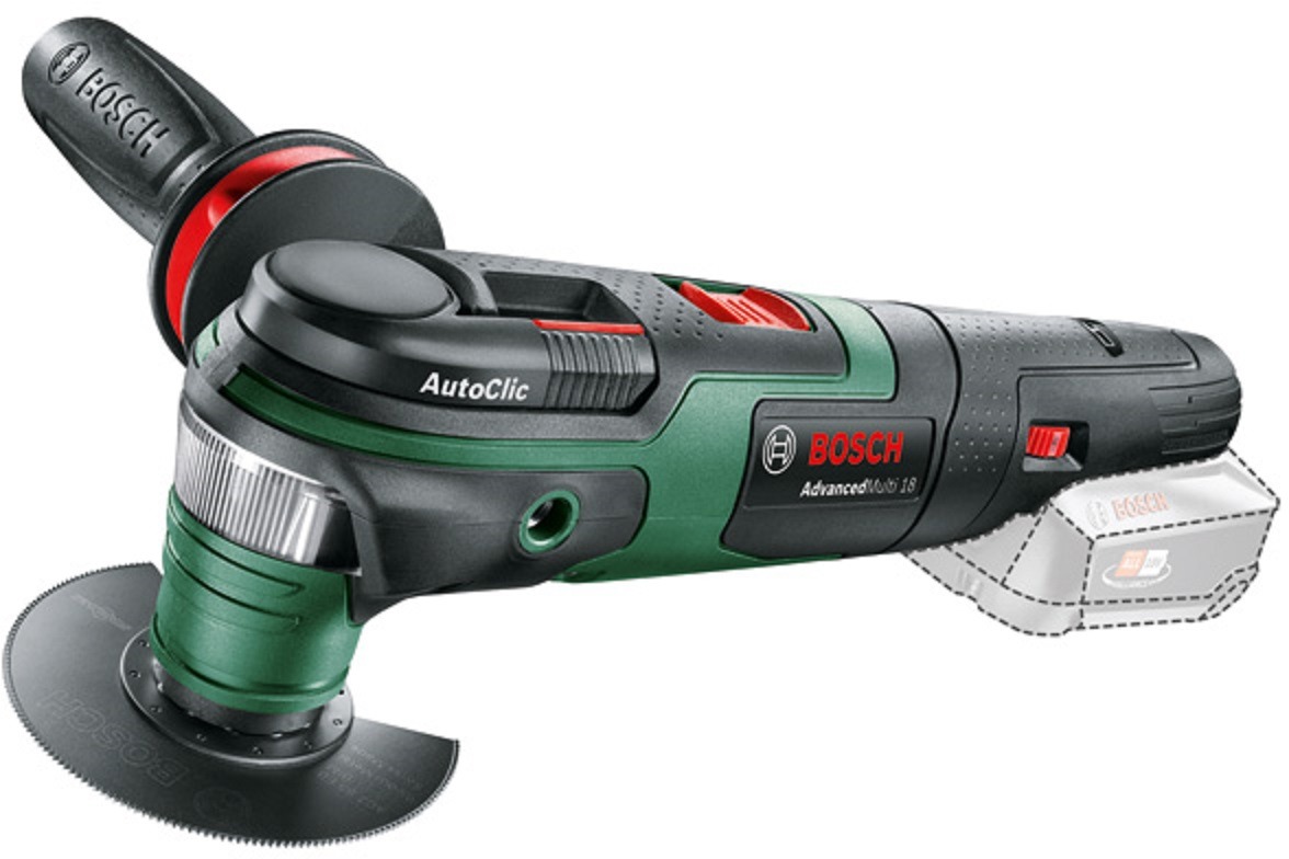 Bosch AdvancedMulti 18 (bez aku a nabíjačky, kartón), 0.603.104.000
