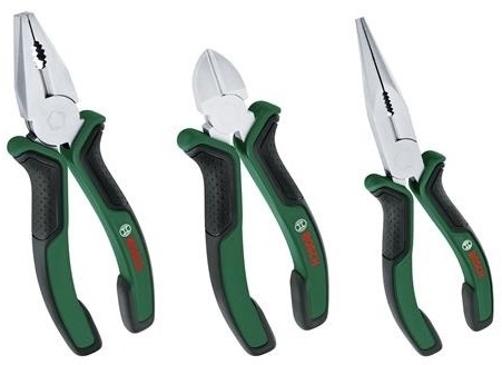BOSCH Sada klieští 3 kusy 1.600.A02.C0S