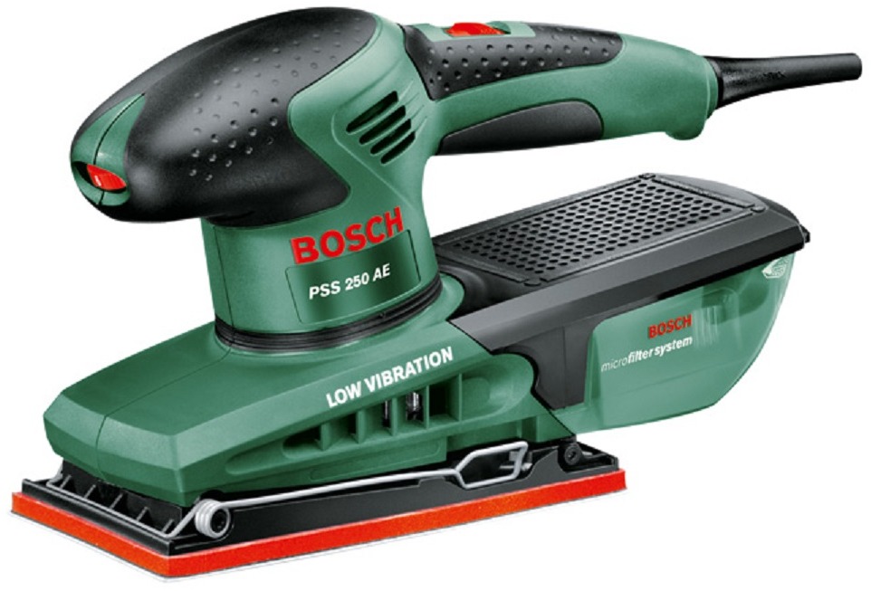 BOSCH Vibračná brúska elektrická PSS 250 AE 0.603.340.200