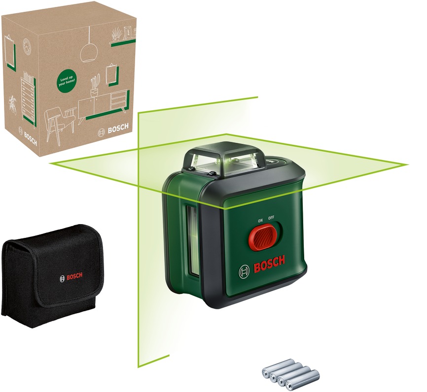 BOSCH Krížový laser samonivelačný UniversalLevel 360 0.603.663. EZ0 (4× AA)