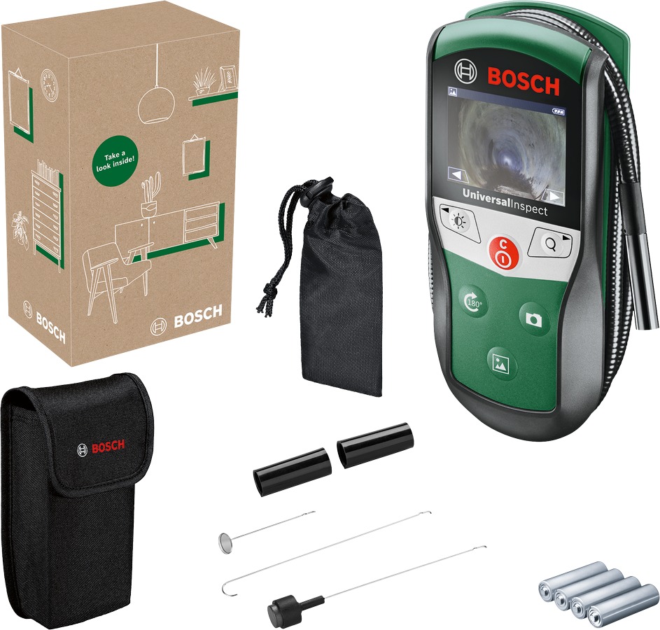 BOSCH Inšpekčná kamera UniversalInspect 0.603.687.0Z0 (4× AA)