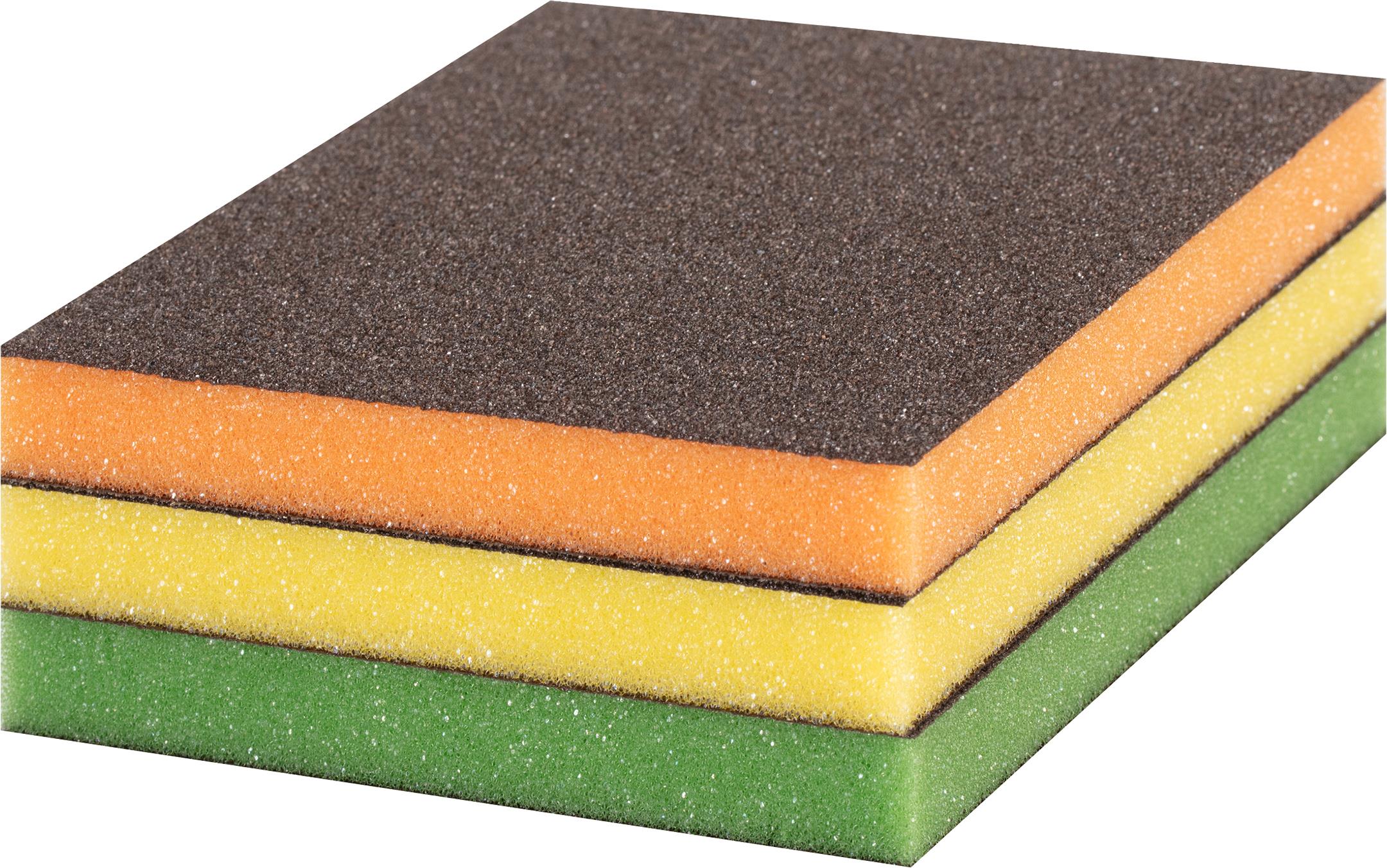 Bosch EXPERT Brúsne huby S473 Standard 98 × 120 × 13 mm, M, F, SF, 3 ks 2.608.901.176