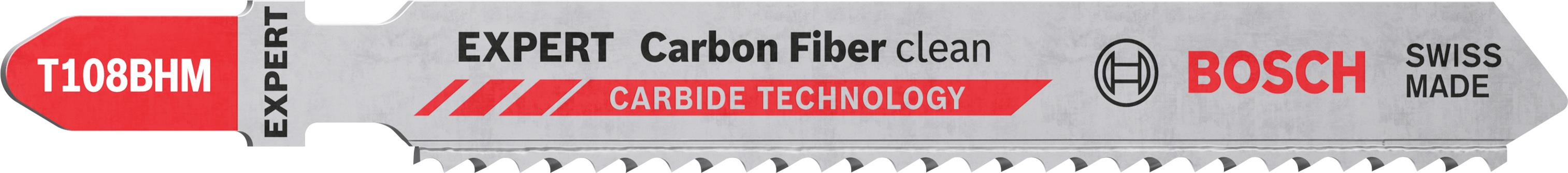 BOSCH Pílový plátok T 108 BHM EXPERT Carbon Fiber Clean, 3 ks 2.608.900.565