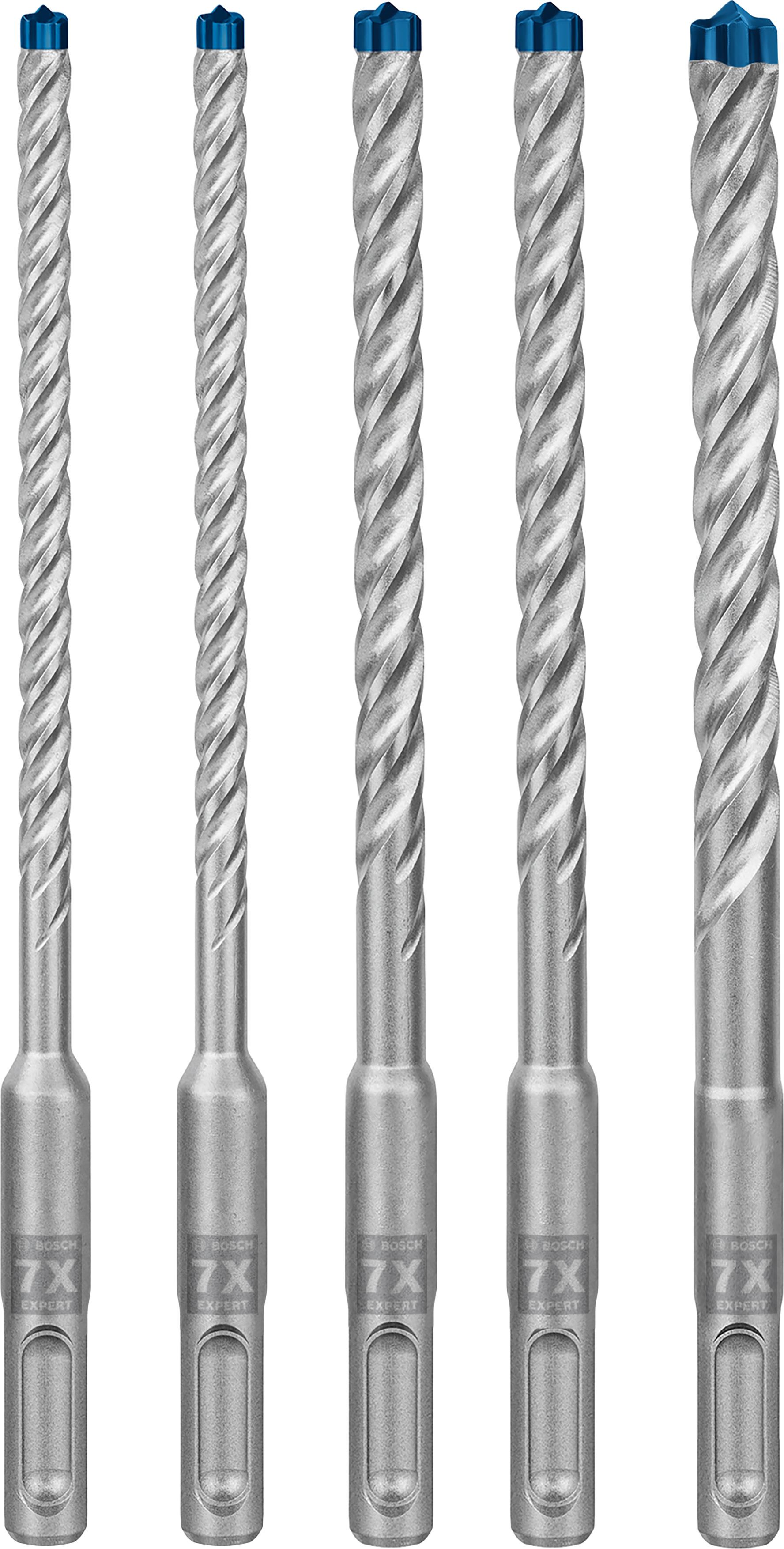 BOSCH Sada vrtákov do kladív EXPERT SDS plus-7X, 6/6/8/8/10 mm, 5 ks 2.608.900.198