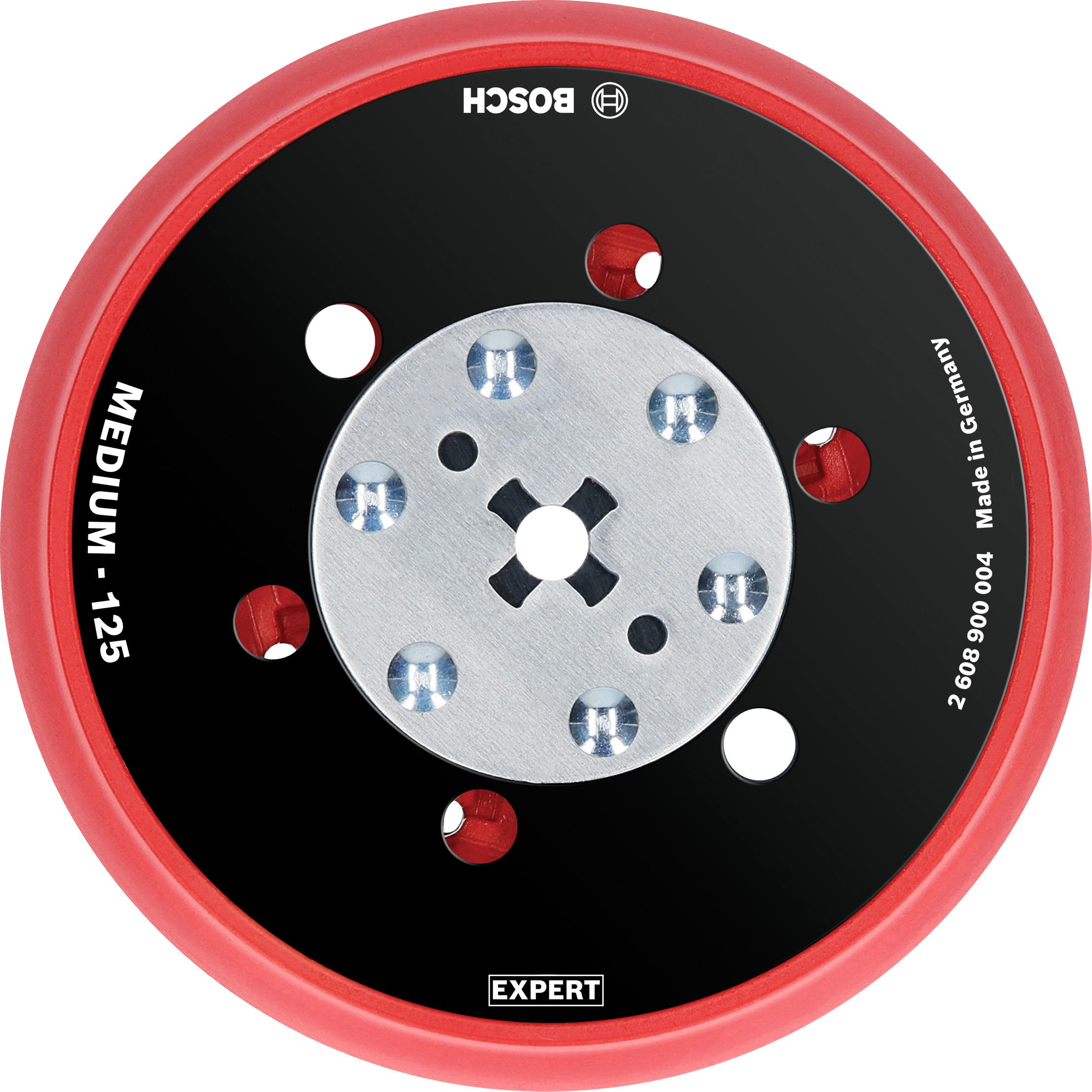 BOSCH Podložné brúsne taniere EXPERT univerzálne multidierované 125 mm, stredné 2.608.900.004