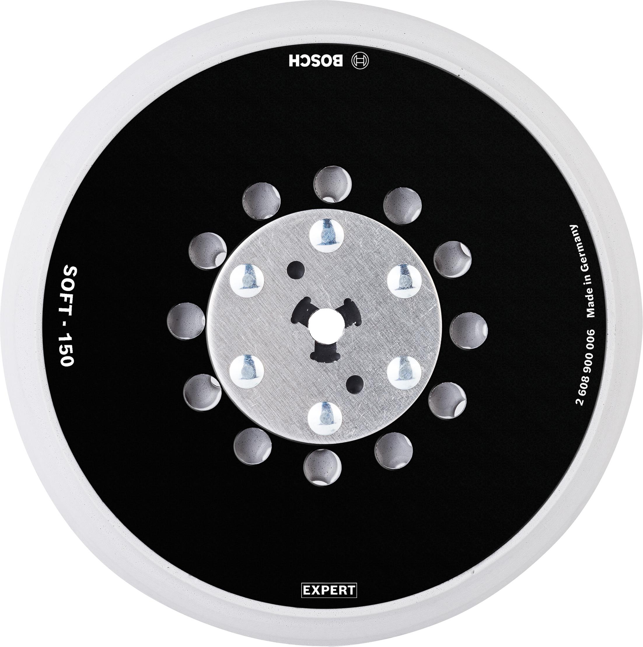 BOSCH Podložné brúsne taniere EXPERT univerzálne multidierované 150 mm, mäkké 2.608.900.006