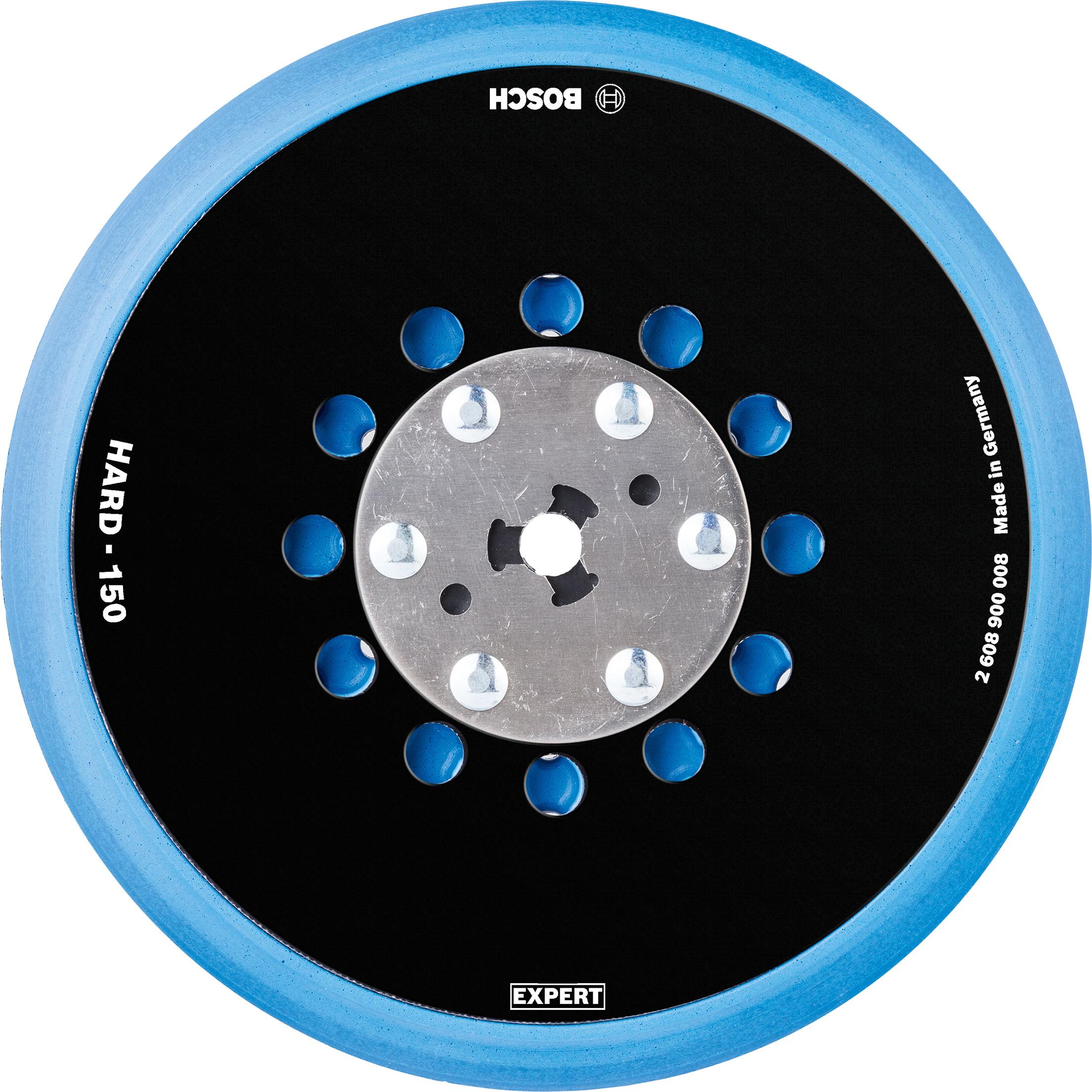 BOSCH Podložné brúsne taniere EXPERT univerzálne multidierované 150 mm, tvrdé 2.608.900.008