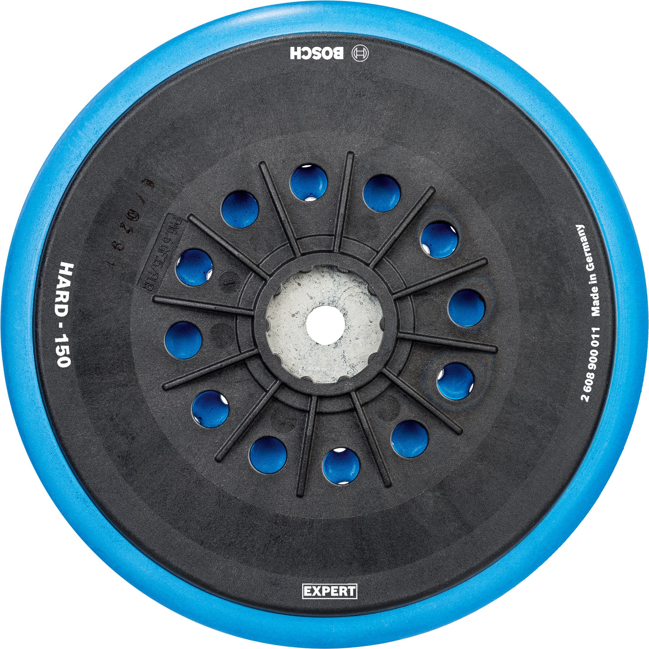 BOSCH Podložné brúsne taniere EXPERT univerzálne multidierované 150 mm, tvrdé 2.608.900.011