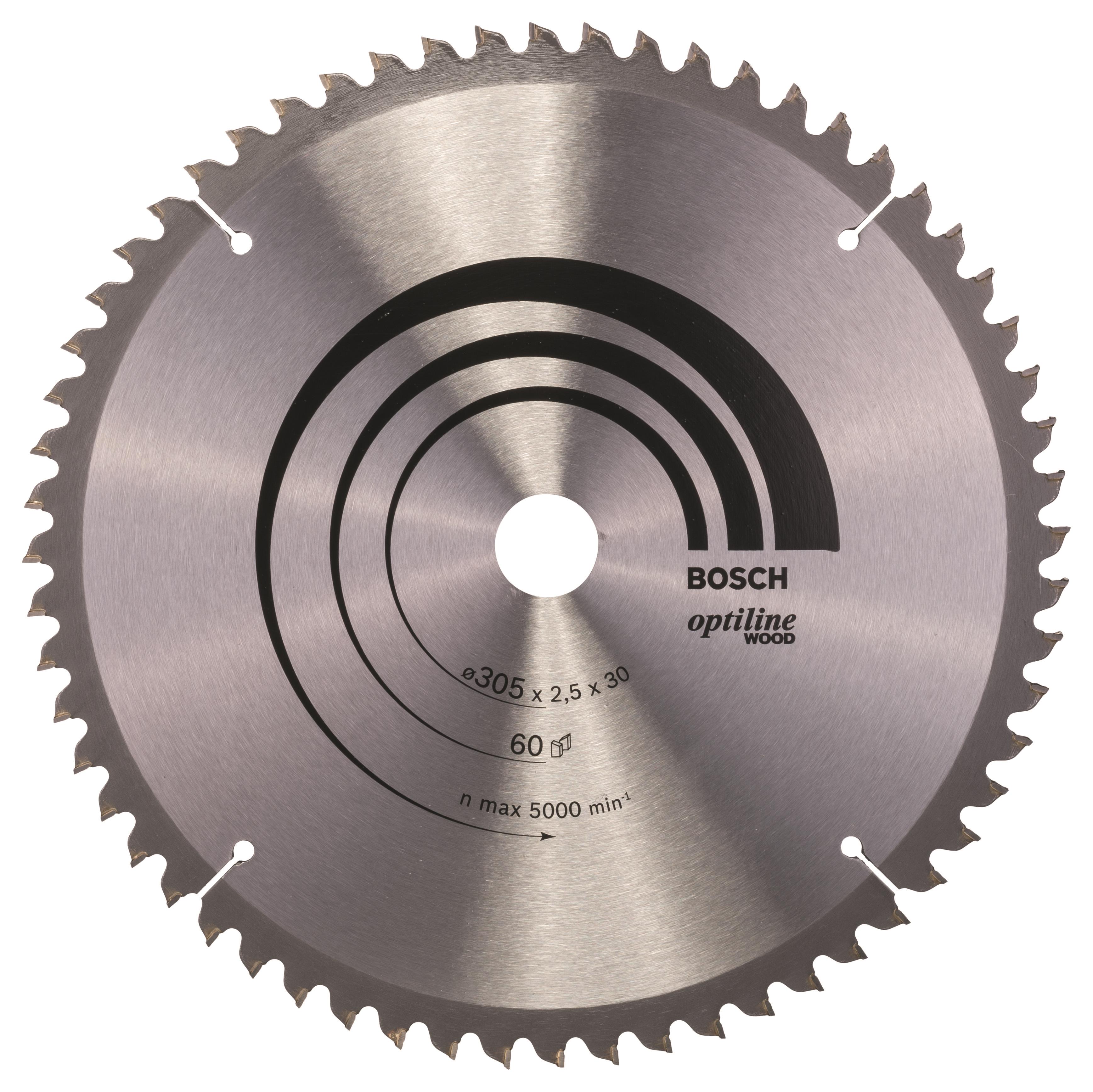 Bosch Pílový kotúč Optiline Wood 305 × 30 × 2,5 mm, 60 2.608.640.441