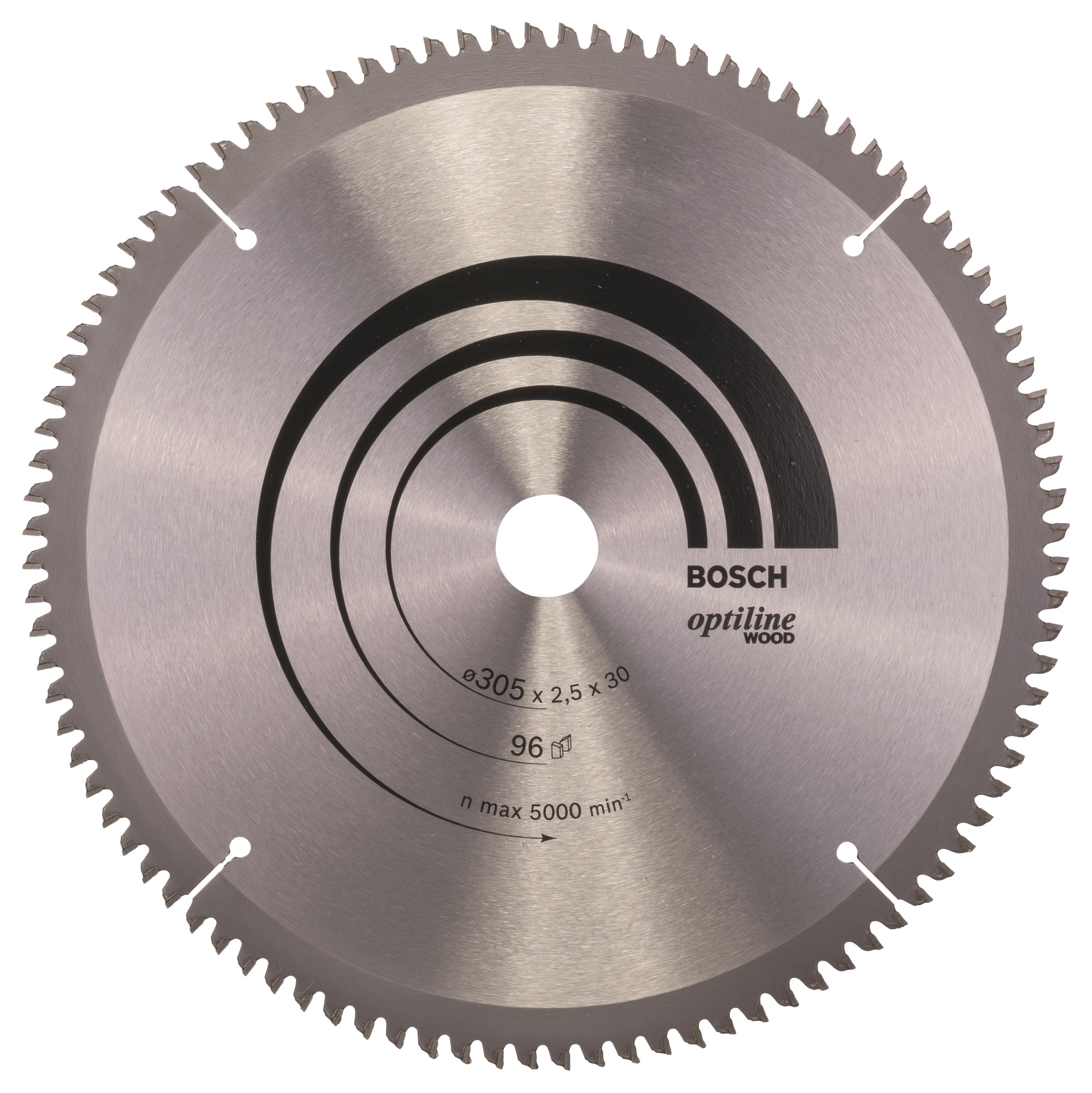Bosch Pílový kotúč Optiline Wood 305 × 30 × 2,5 mm, 96 2.608.640.442