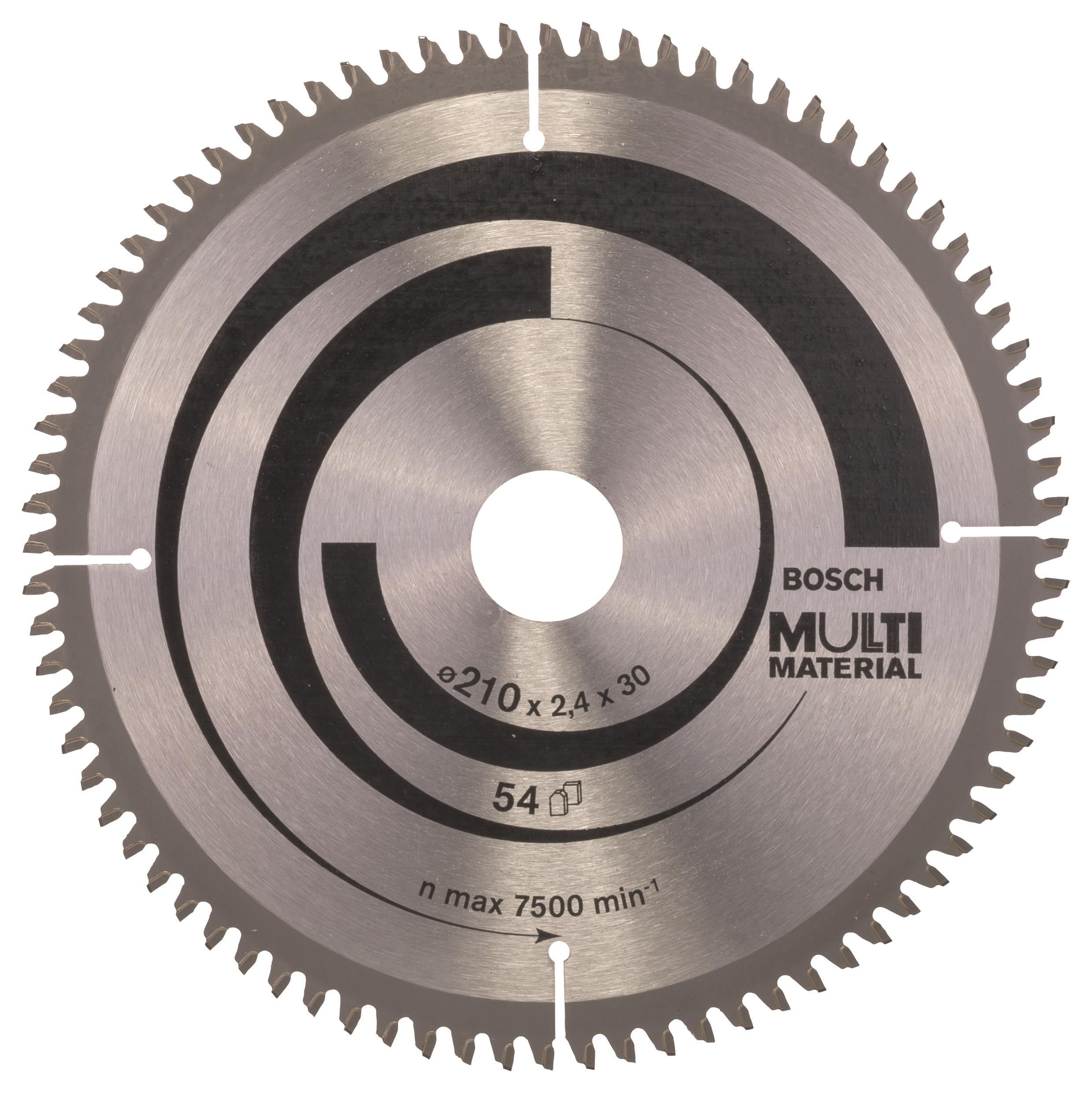 Bosch Pílový kotúč Multi Material 210 × 30 × 2,5 mm; 80 2.608.640.445