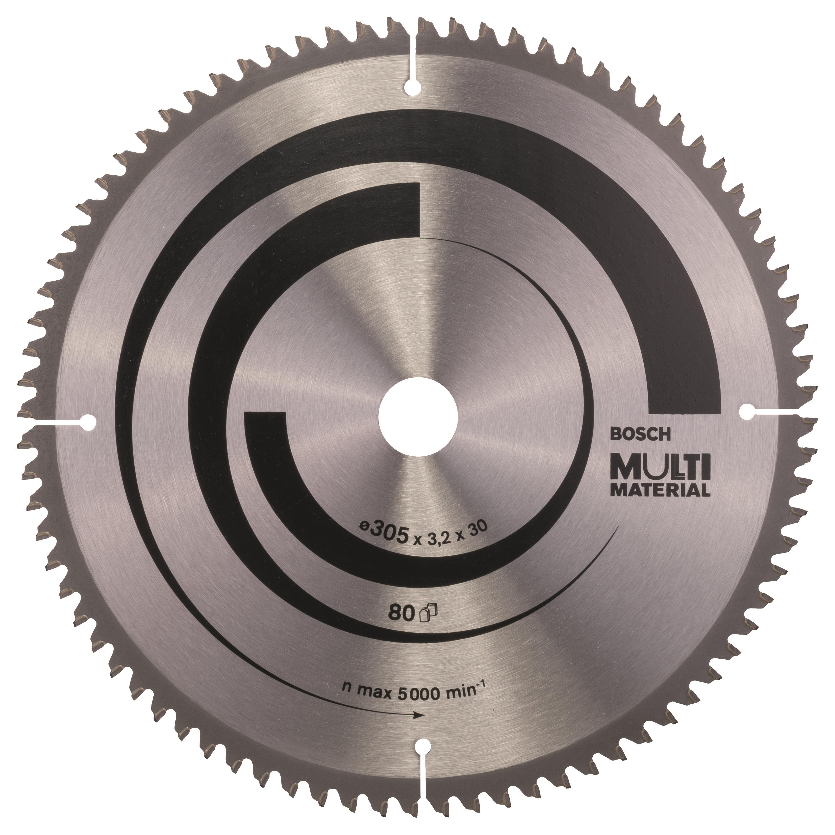 Bosch Pílový kotúč Multi Material 305 × 30 × 3,2 mm; 80 2.608.640.452
