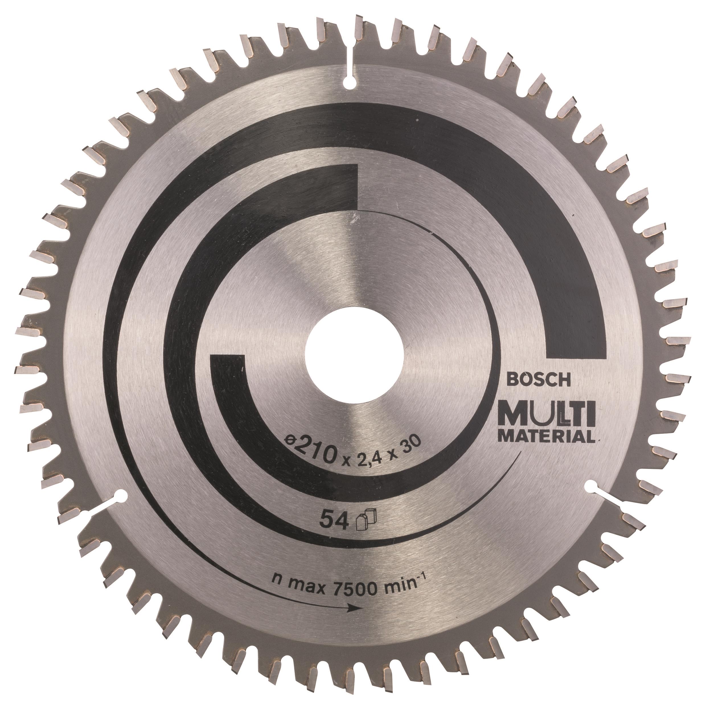 Bosch Pílový kotúč Multi Material 210 × 30 × 2,4 mm; 54 2.608.640.511