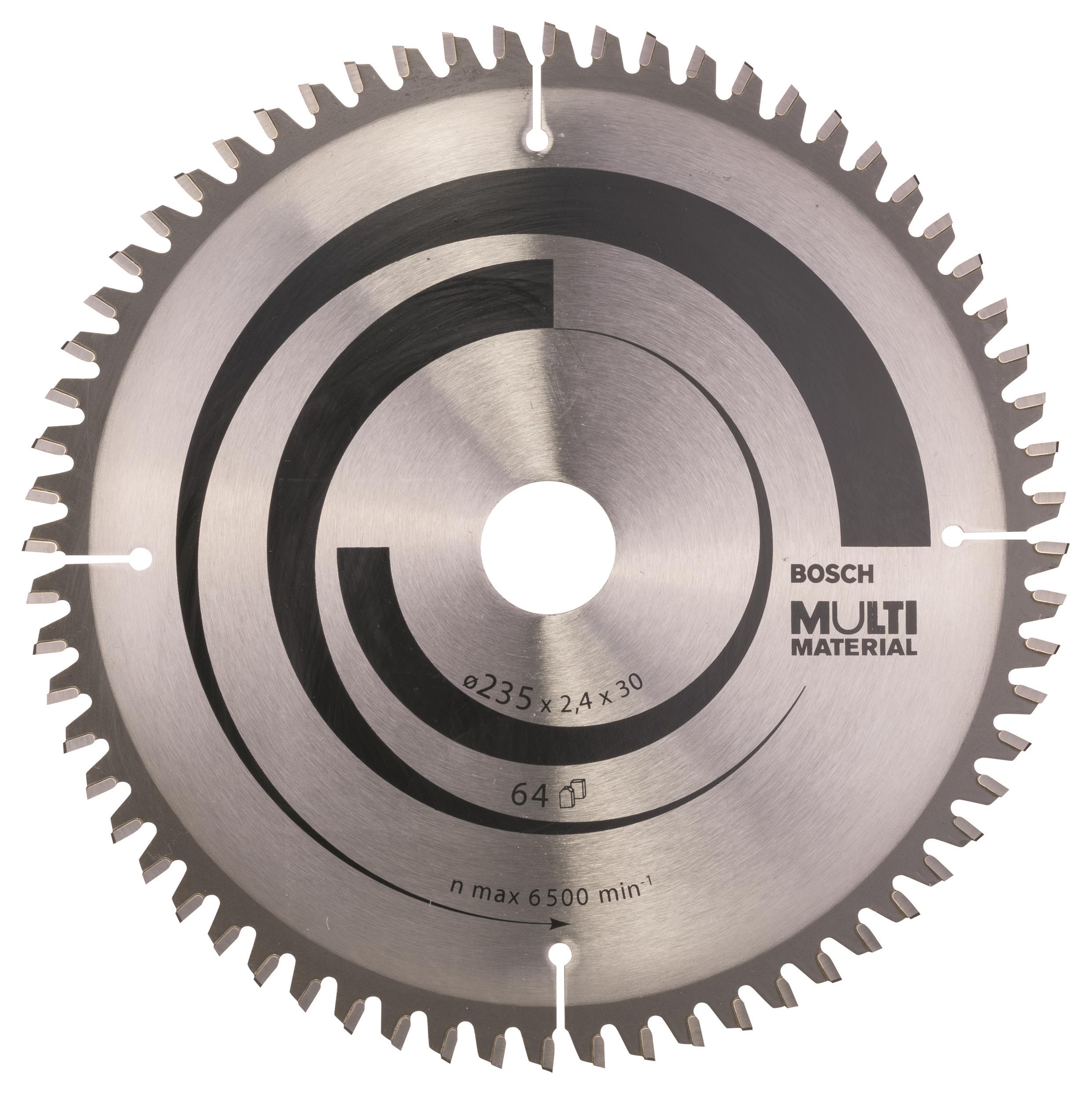 Bosch Pílový kotúč Multi Materiál 235 × 30/25 × 2,4 mm; 64 2.608.640.514