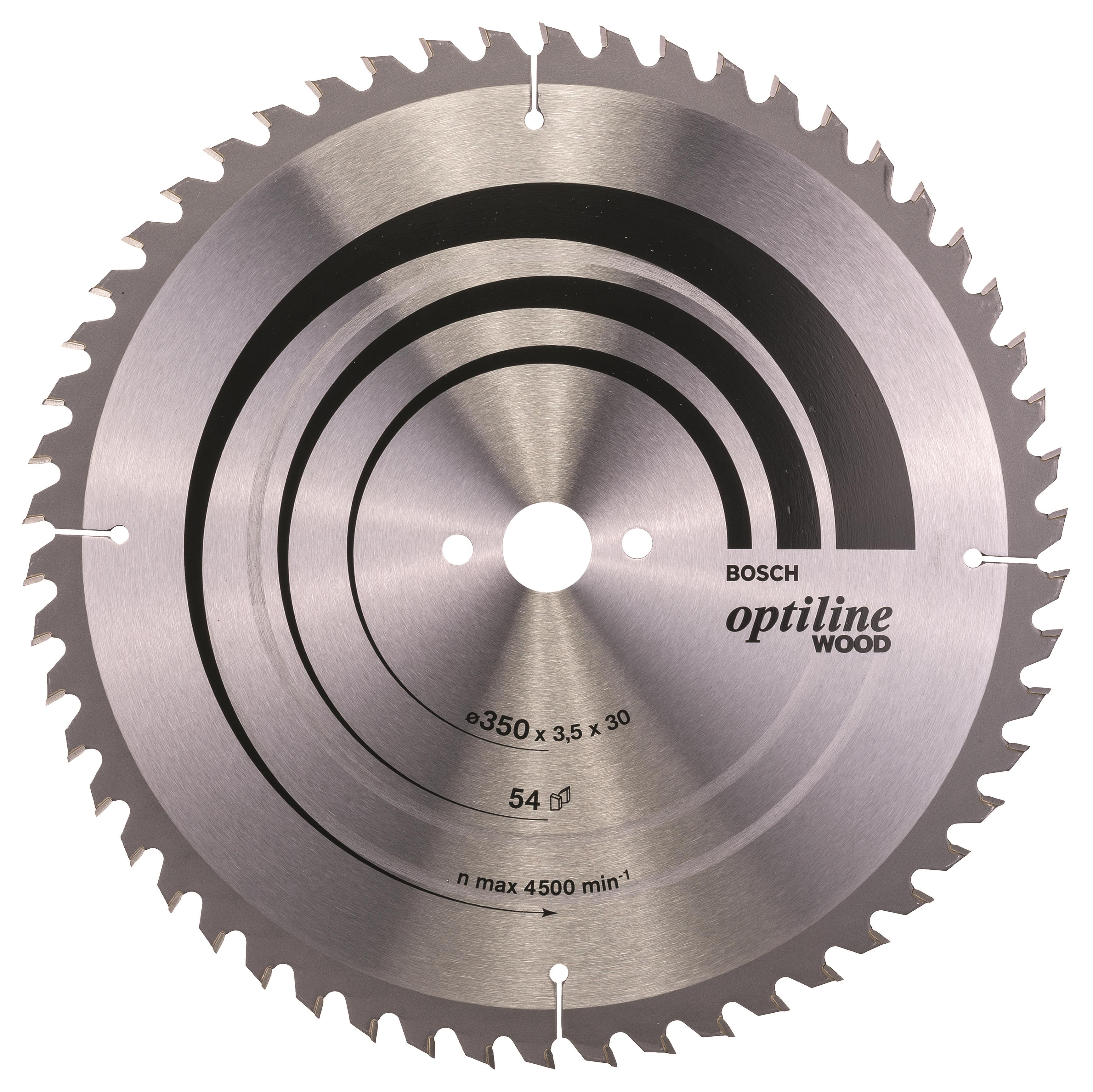 Bosch Pílový kotúč Optiline Wood 350 × 30 × 3,5 mm, 54 2.608.640.674