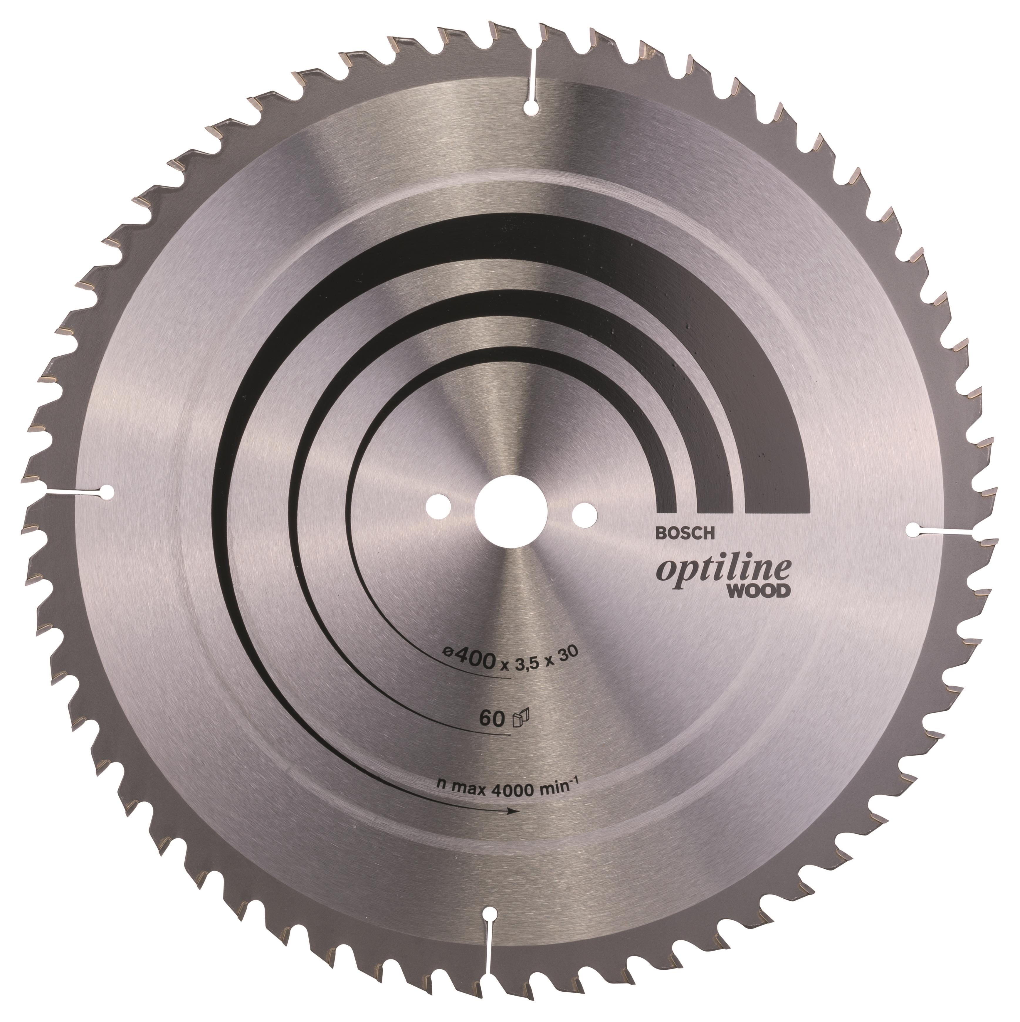 Bosch Pílový kotúč Optiline Wood 400 × 30 × 3,5 mm, 60 2.608.640.675