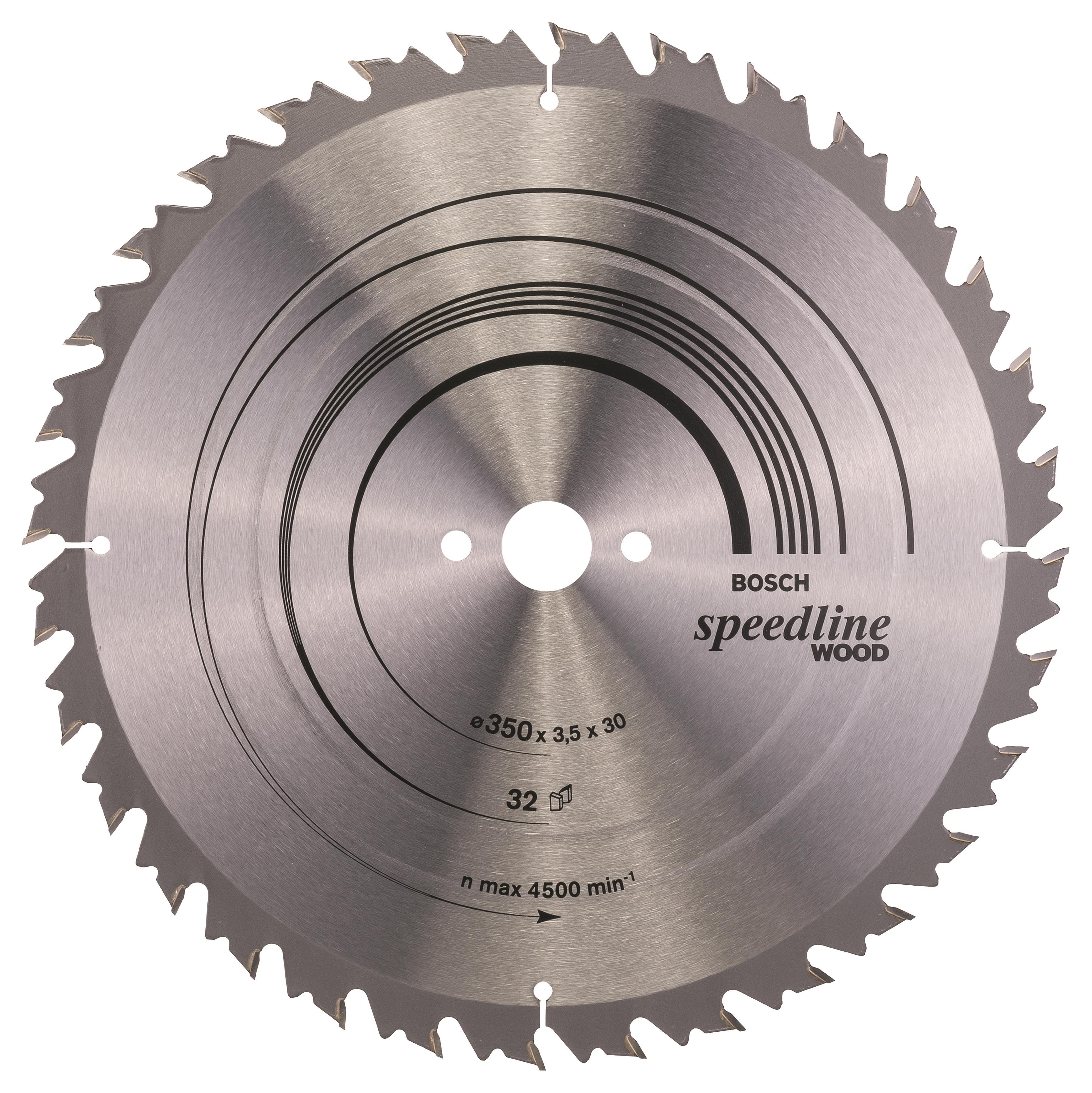 Bosch Pílový kotúč Speedline Wood 350 × 30 × 3,5 mm, 32 2.608.640.683