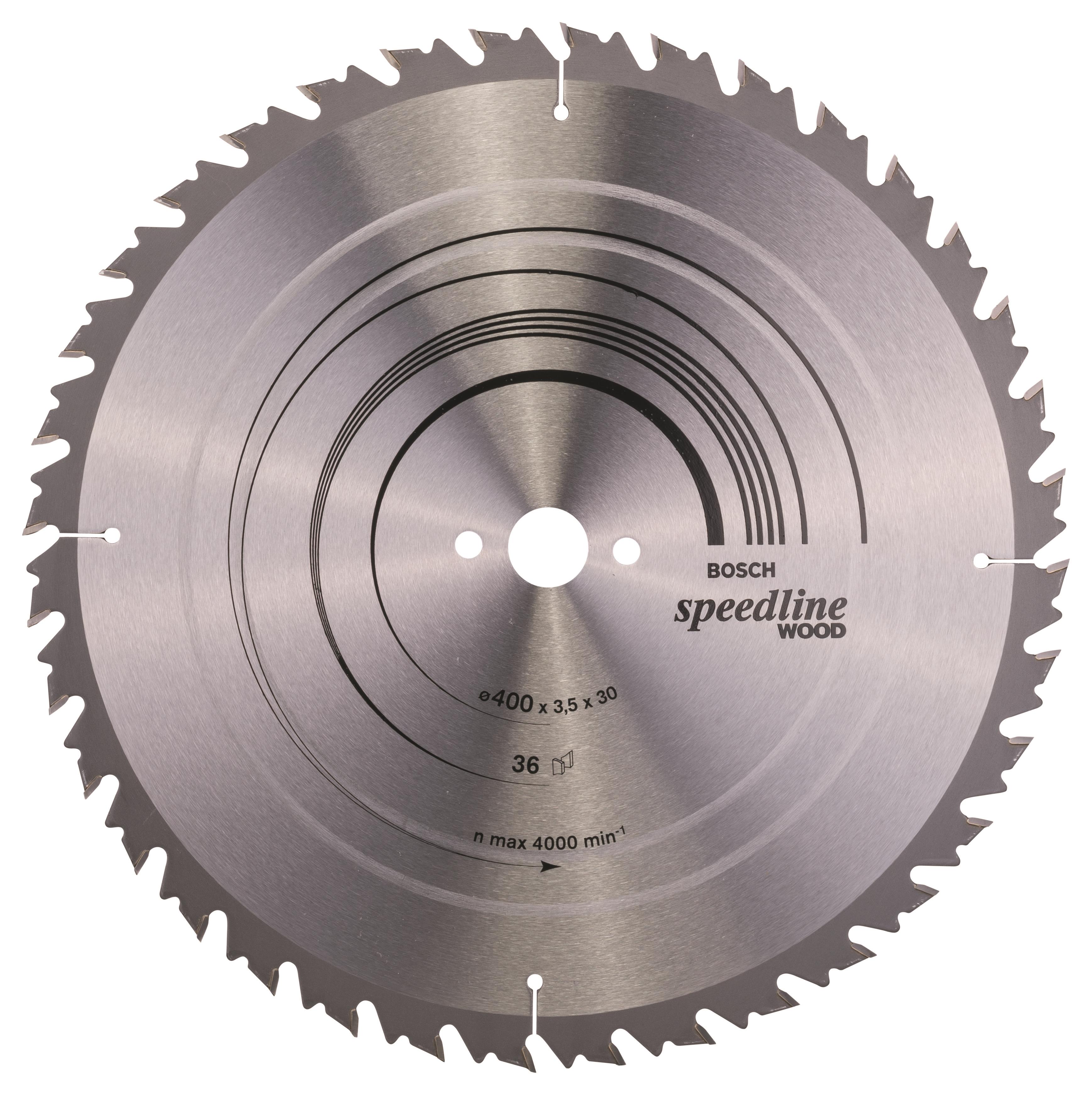 Bosch Pílový kotúč Speedline Wood 400 × 30 × 3,5 mm, 36 2.608.640.684