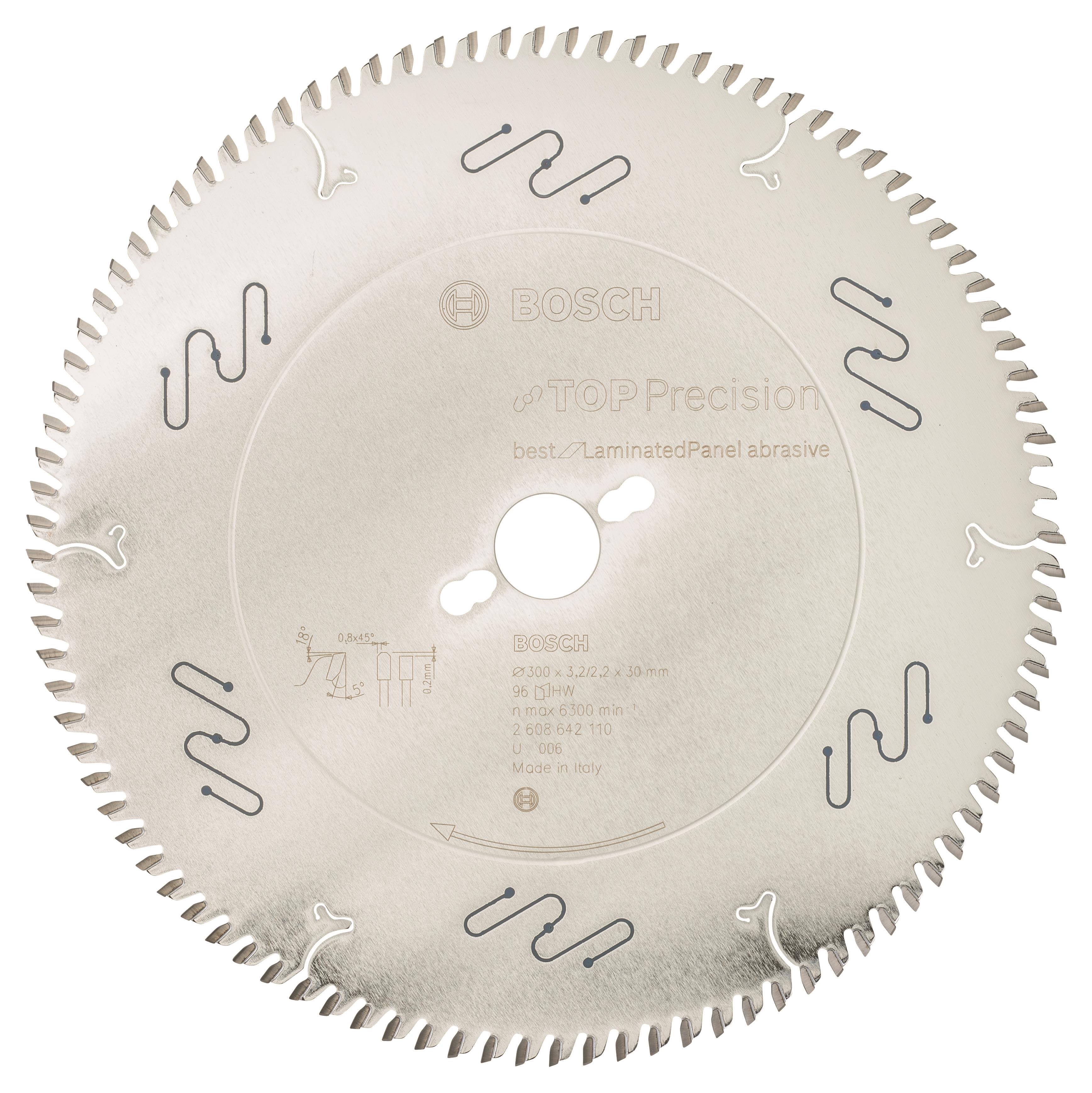 Bosch Pílový kotúč do okružných píl Top Precision Best for Laminated Panel Abrasive 300 × 30 × 3,2