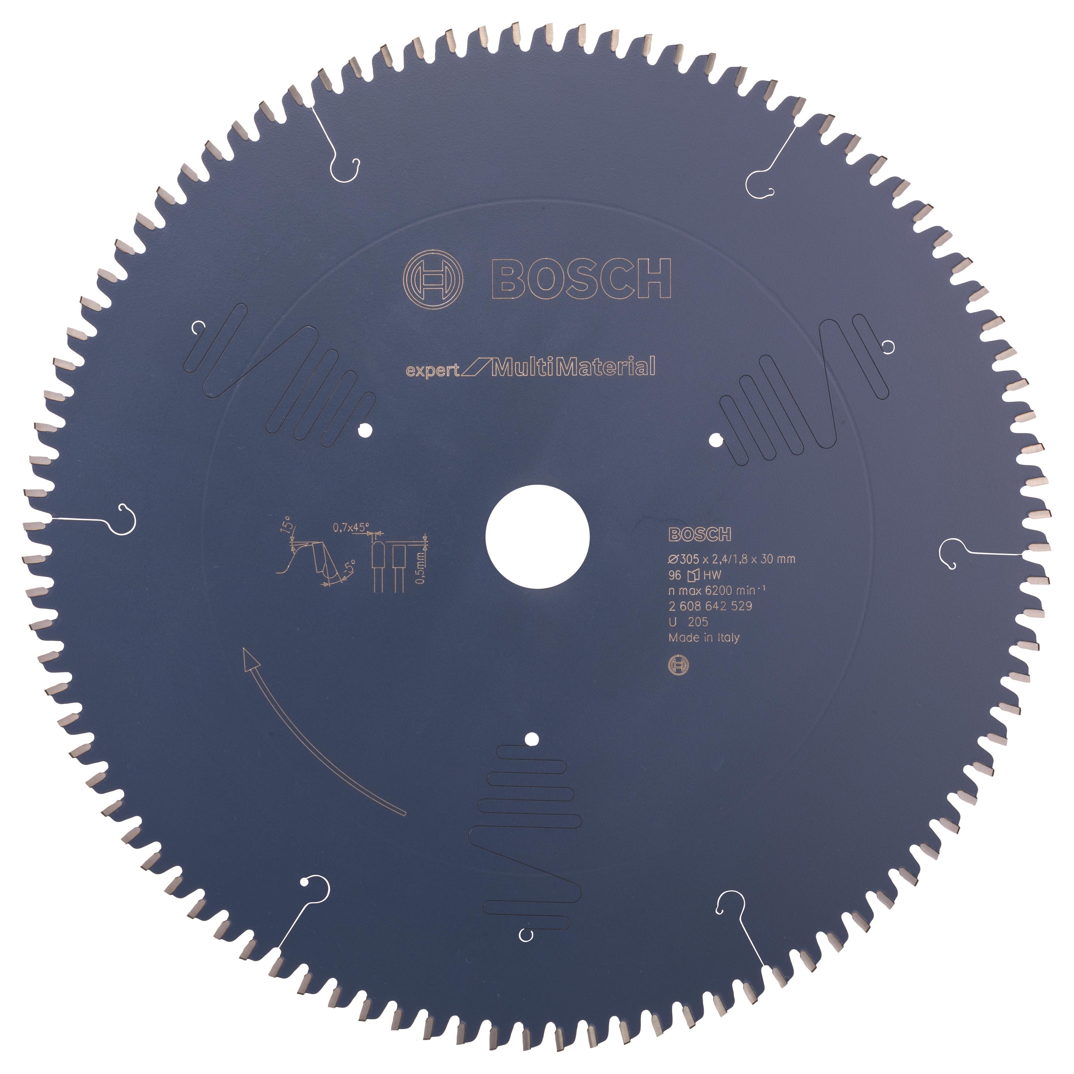 Bosch Pílový kotúč Expert for Multi Material 305 × 30 × 2,4 mm, 96 2.608.642.529