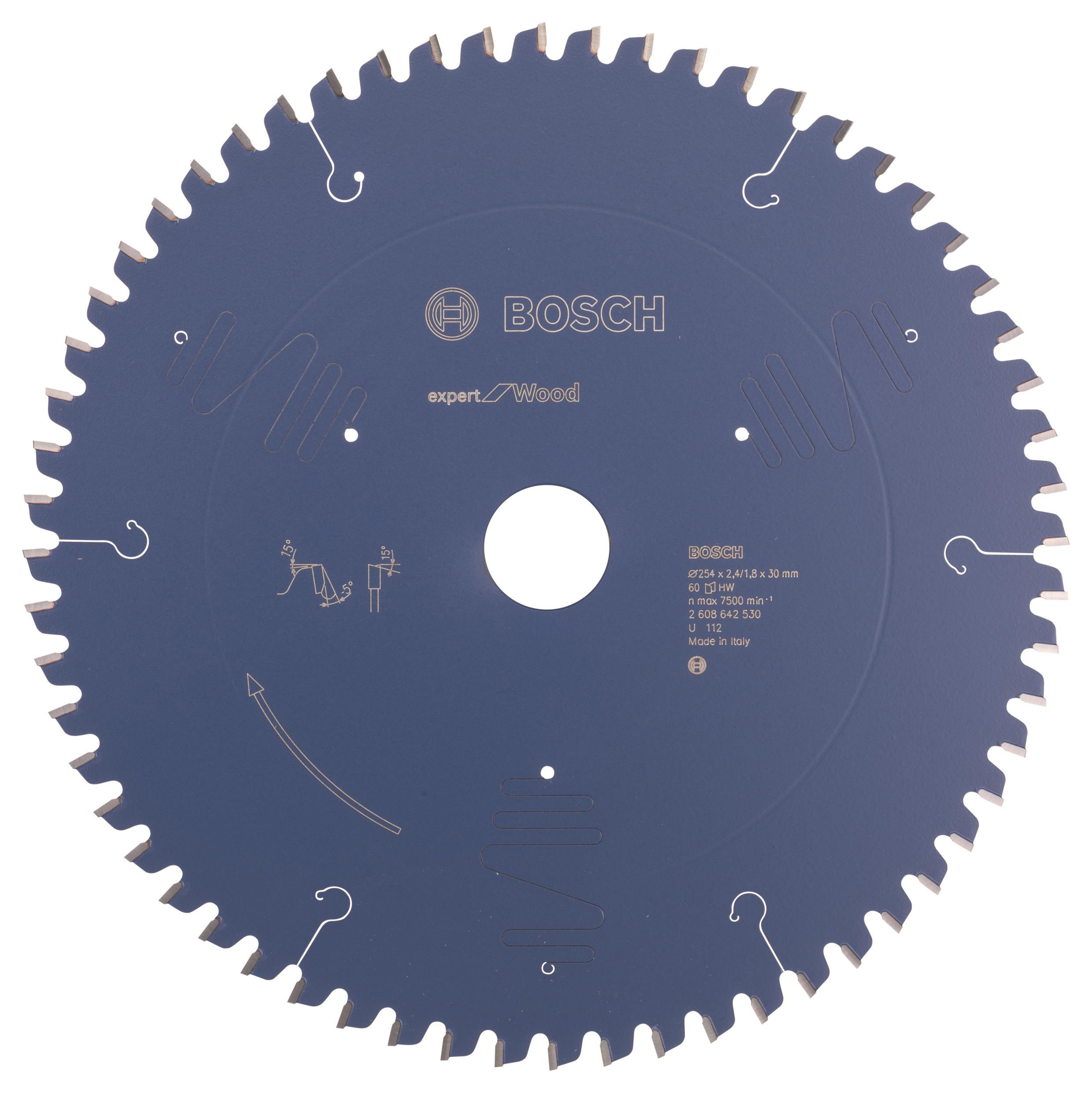Bosch Pílový kotúč Expert for Wood 254 × 30 × 2,4 mm, 60 2.608.642.530