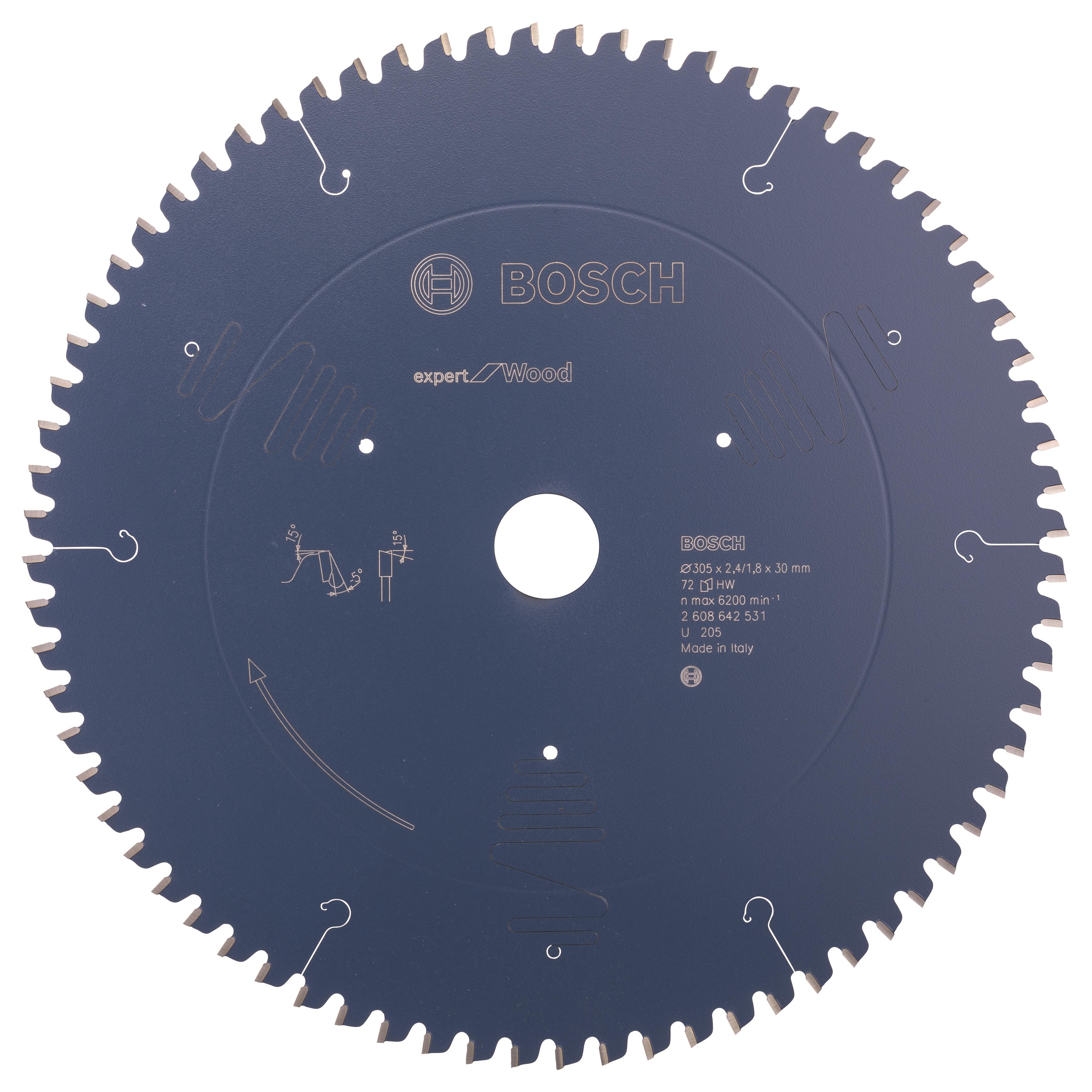 Bosch Pílový kotúč Expert for Wood 305 × 30 × 2,4 mm, 72 2.608.642.531