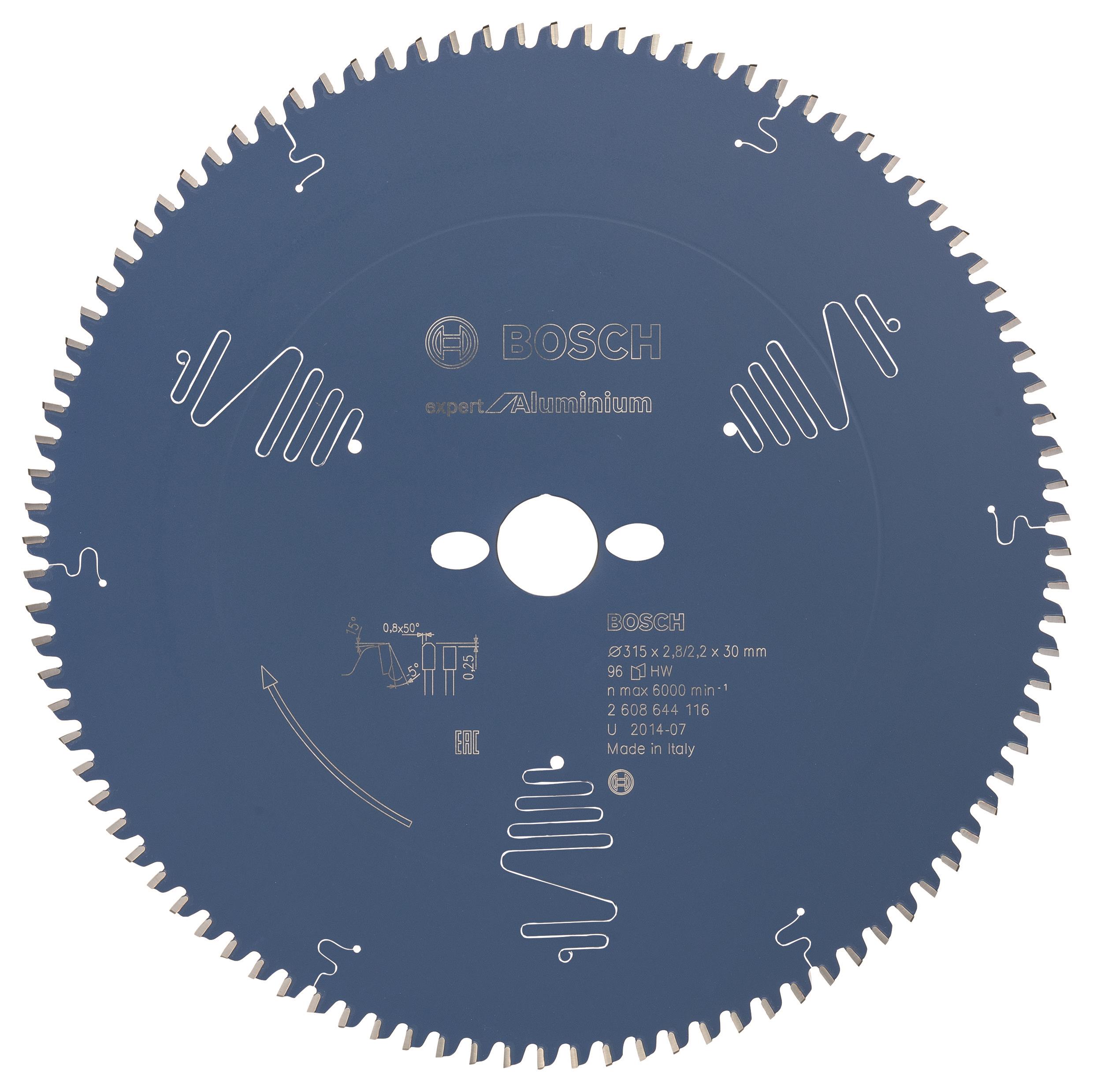 Bosch Pílový kotúč Expert for Aluminium 315 × 30 × 2,8 mm, 96 2.608.644.116