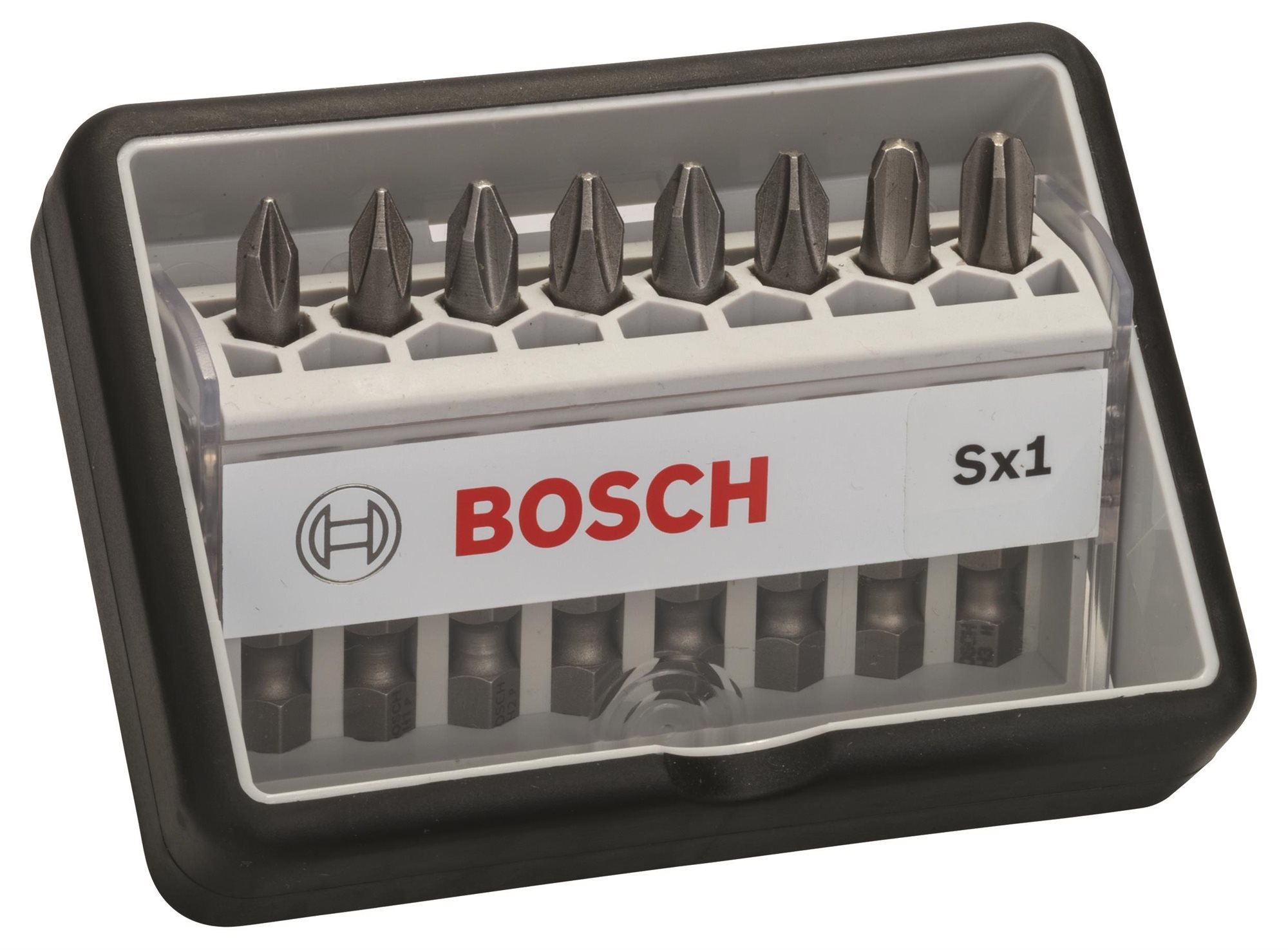 BOSCH Sada skrutkovacích bitov Robust Line, Sx PH, verzia Extra Hard, 8 kusov 2.607.002.556