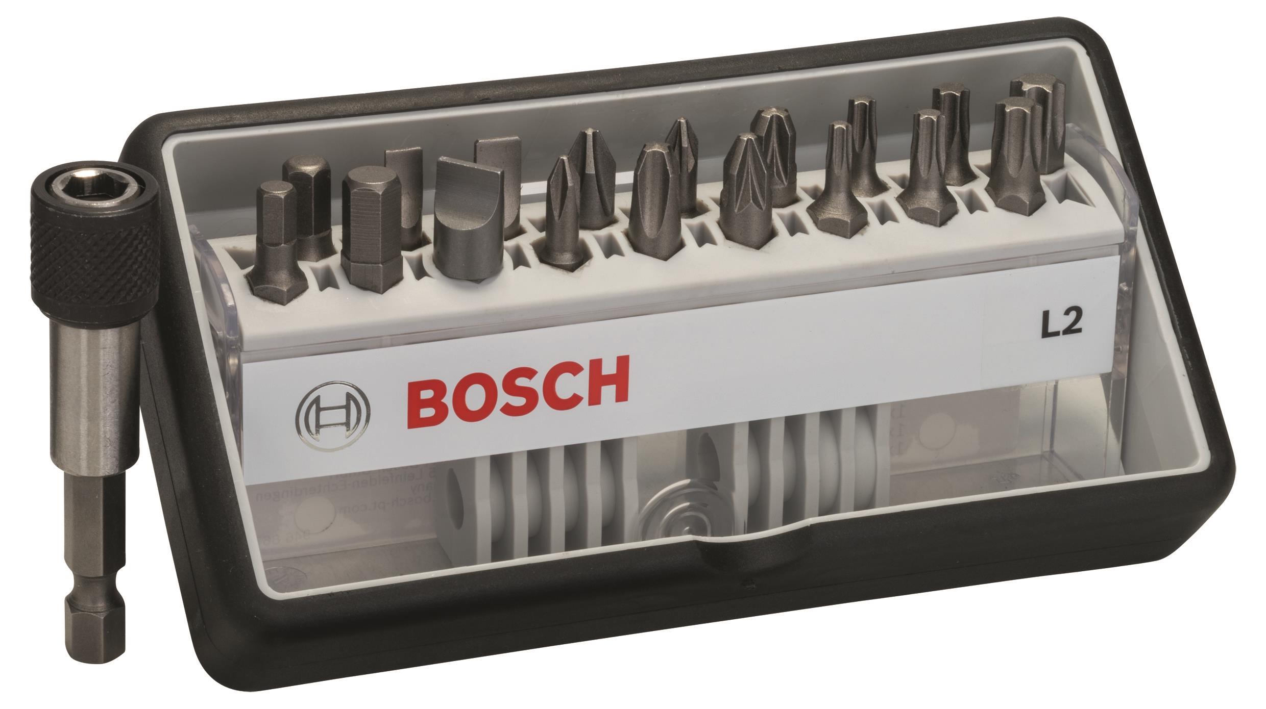BOSCH Robust Line, L PH/PZ/T/S/HEX, verzia Extra Hard, 18 + 1 kusov 2.607.002.568