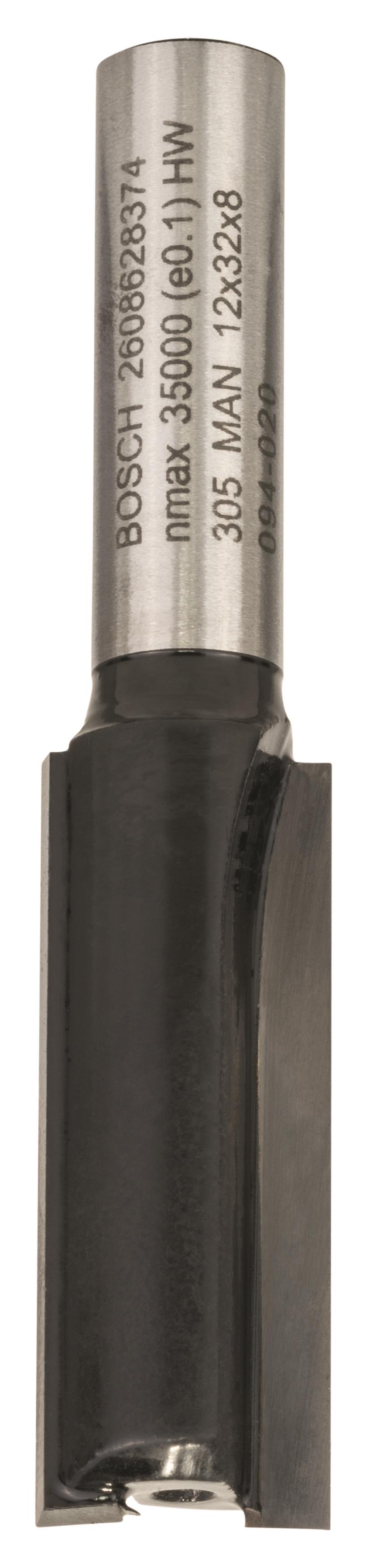 BOSCH Drážkovacia fréza, 8 mm, D1 12 mm, L 31,5 mm, G 62 mm 2.608.628.374