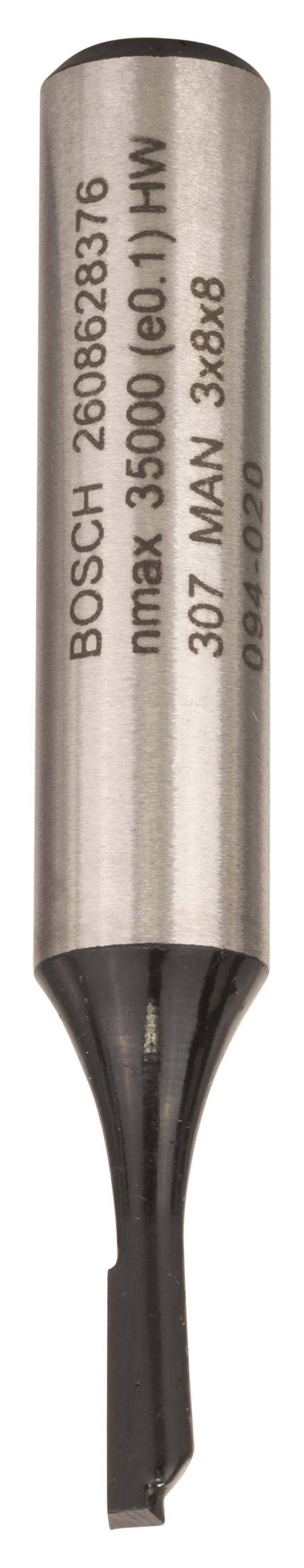 BOSCH Drážkovacia fréza, 8 mm, D1 3 mm, L 8 mm, G 51 mm 2.608.628.376
