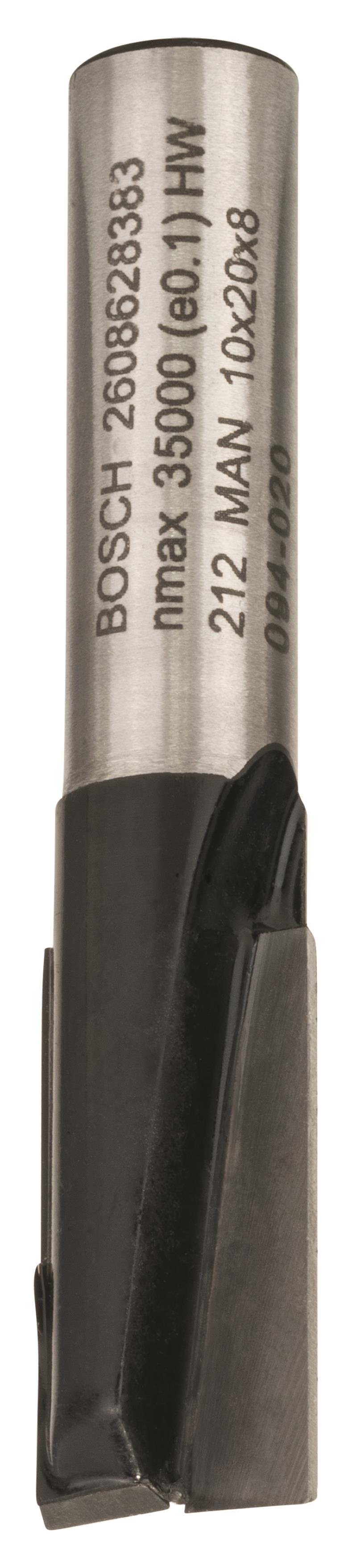 BOSCH Drážkovacia fréza, 8 mm, D1 10 mm, L 19,6 mm, G 51 mm 2.608.628.383