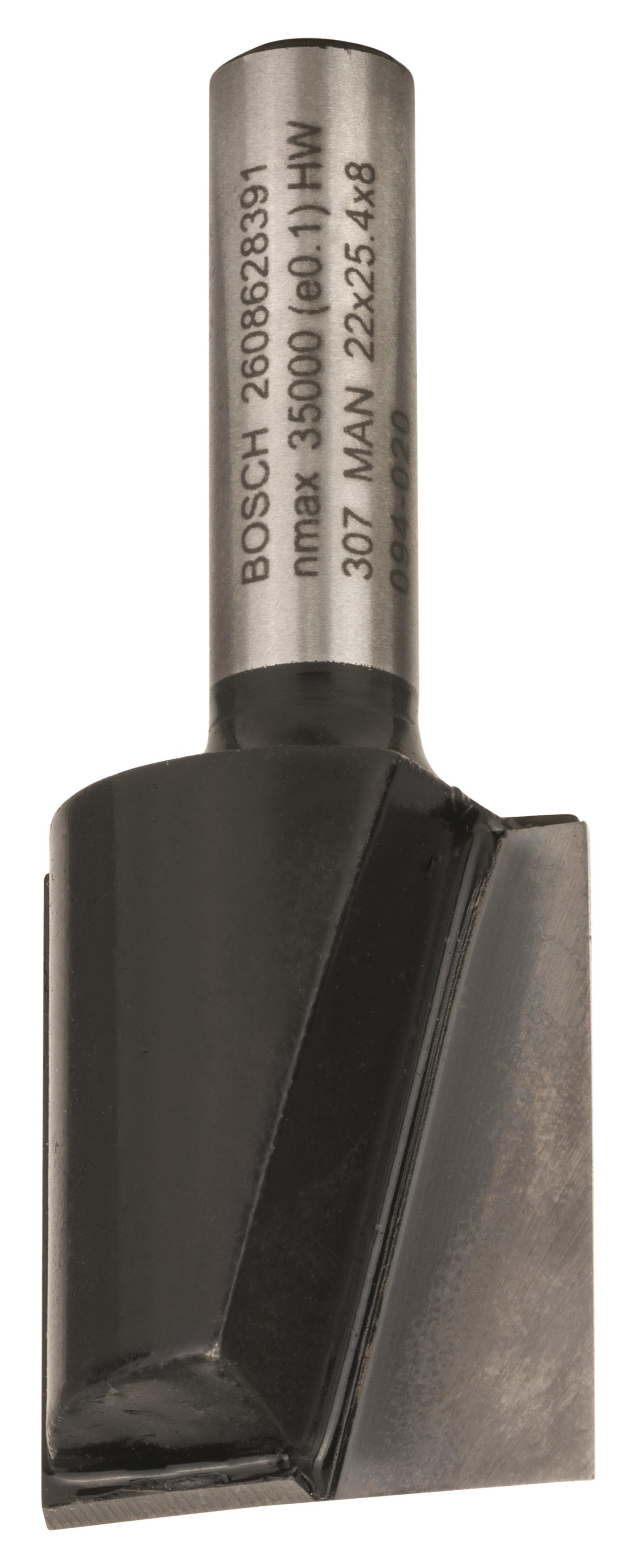 BOSCH Drážkovacia fréza, 8 mm, D1 22 mm, L 25 mm, G 56 mm 2.608.628.391