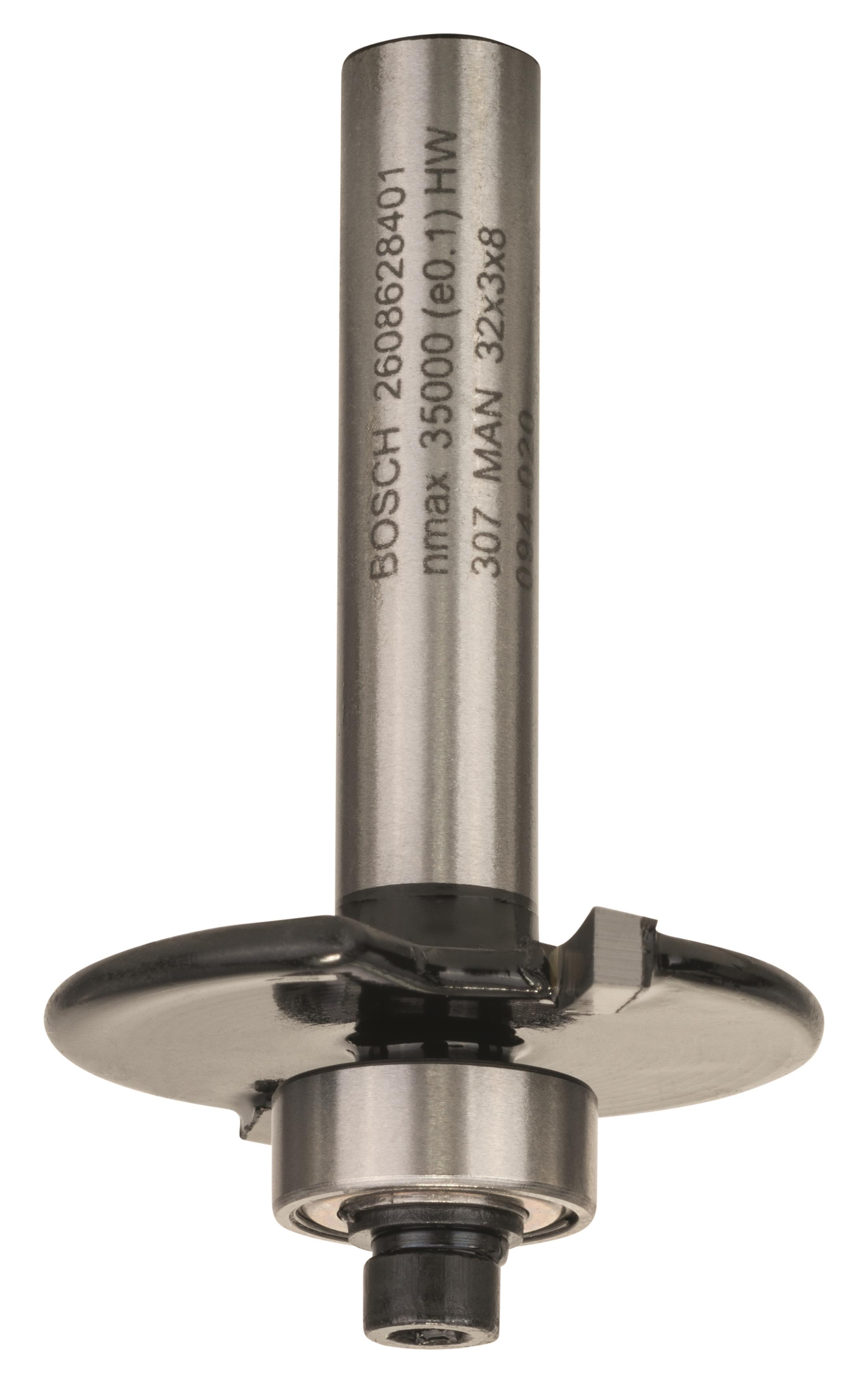 BOSCH Kotúčová fréza, 8 mm, D1 32 mm, L 3 mm, G 51 mm 2.608.628.401