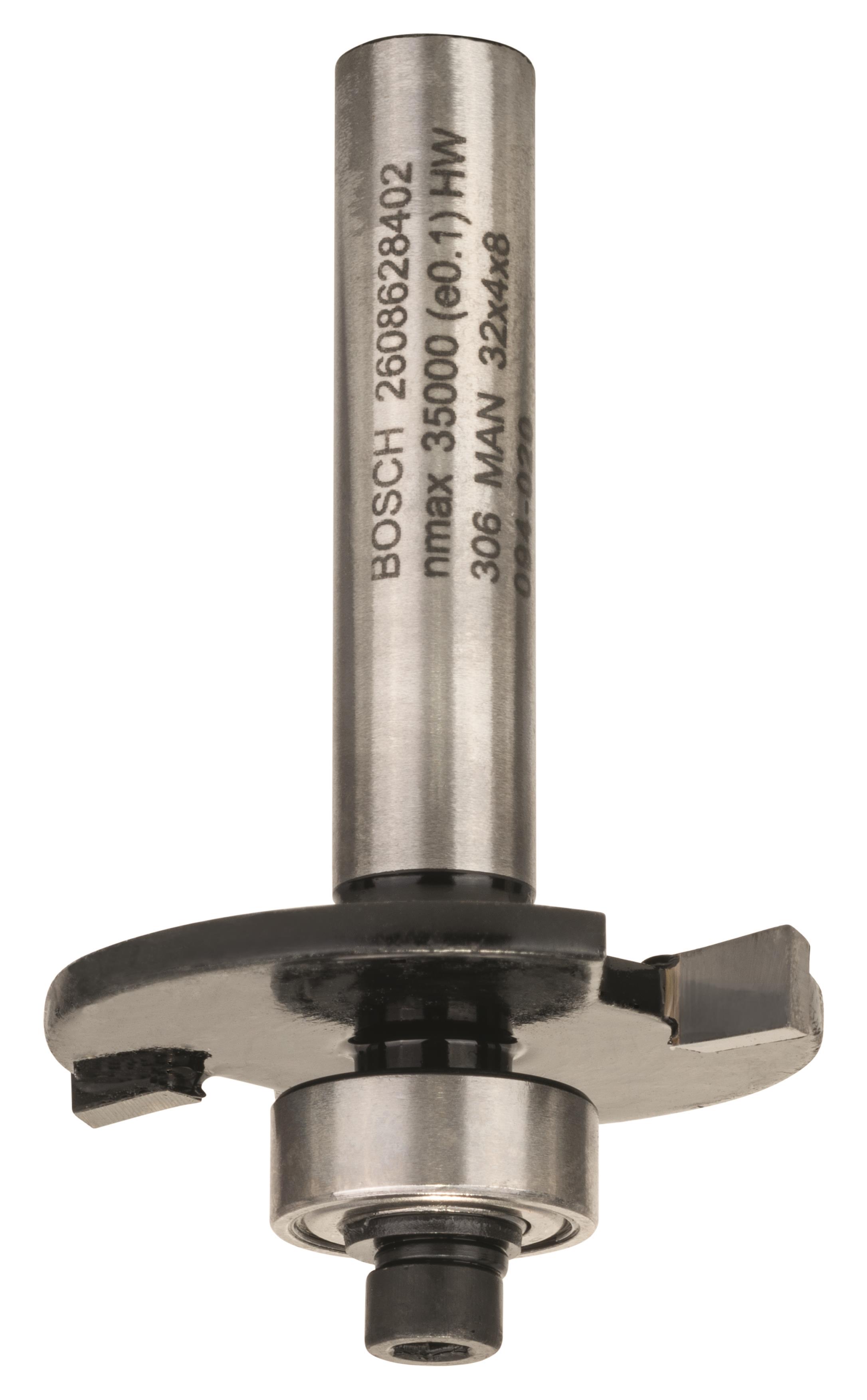 BOSCH Kotúčová fréza, 8 mm, D1 32 mm, L 4 mm, G 51 mm 2.608.628.402