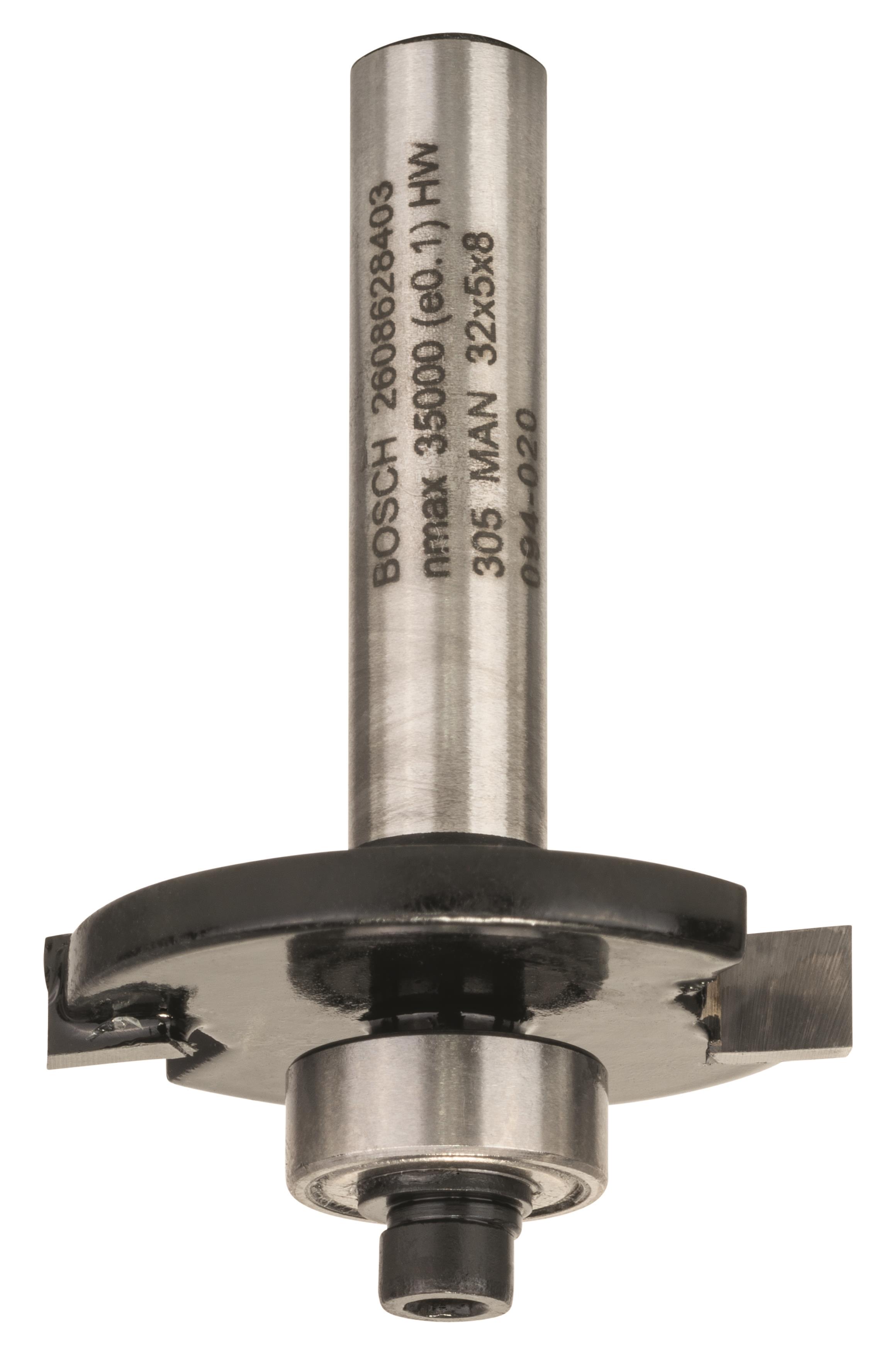 BOSCH Kotúčová fréza, 8 mm, D1 32 mm, L 5 mm, G 51 mm 2.608.628.403