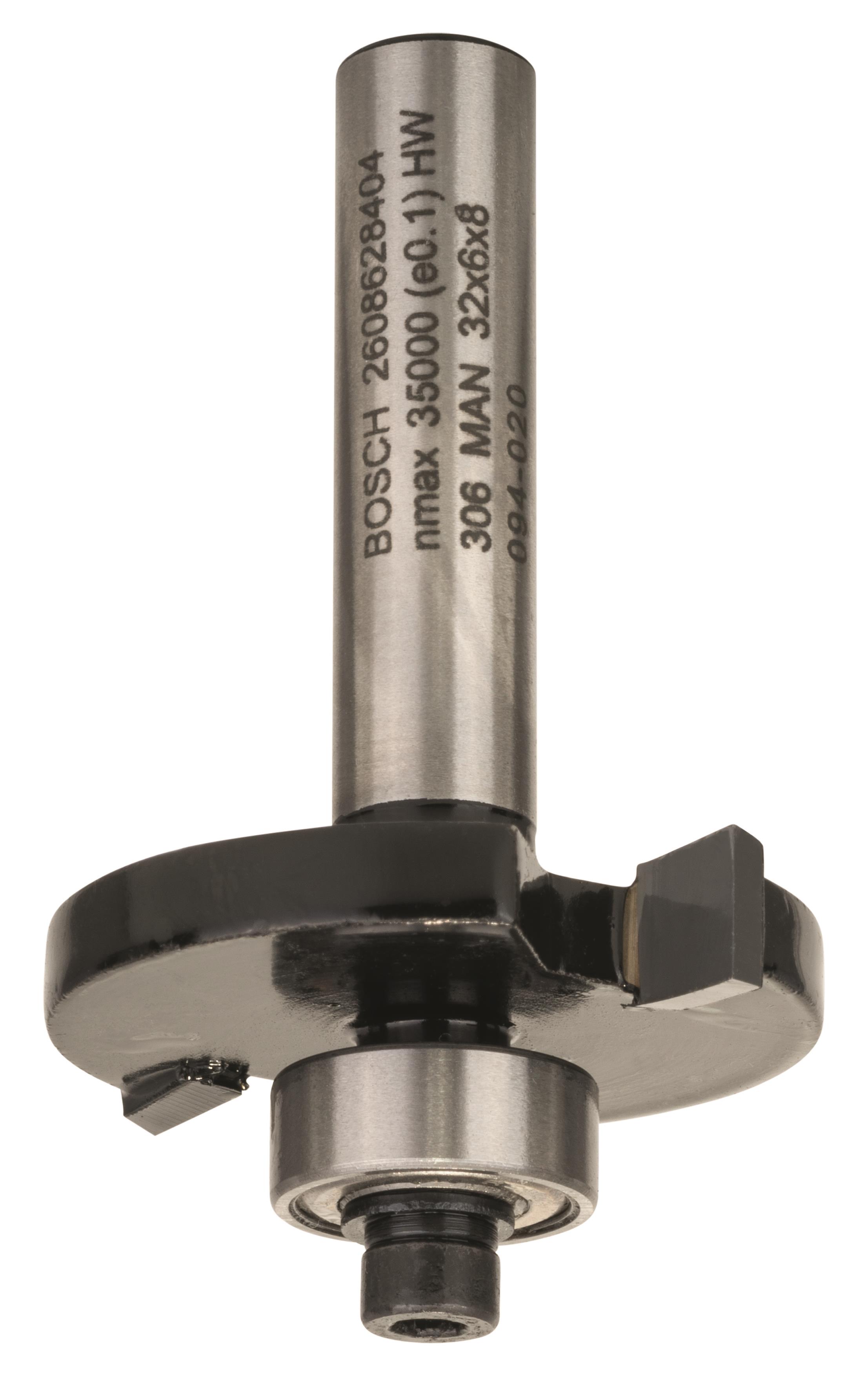 BOSCH Kotúčová fréza, 8 mm, D1 32 mm, L 6 mm, G 51 mm 2.608.628.404