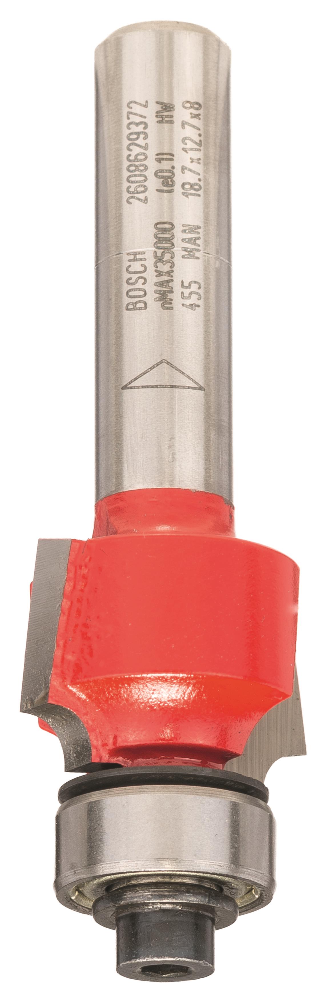 BOSCH Zaobľovacia fréza Expert for Wood, 8 mm, D 18,7 mm, R1 3 mm, L 12,7 mm, G 55 mm 2.608.629.372