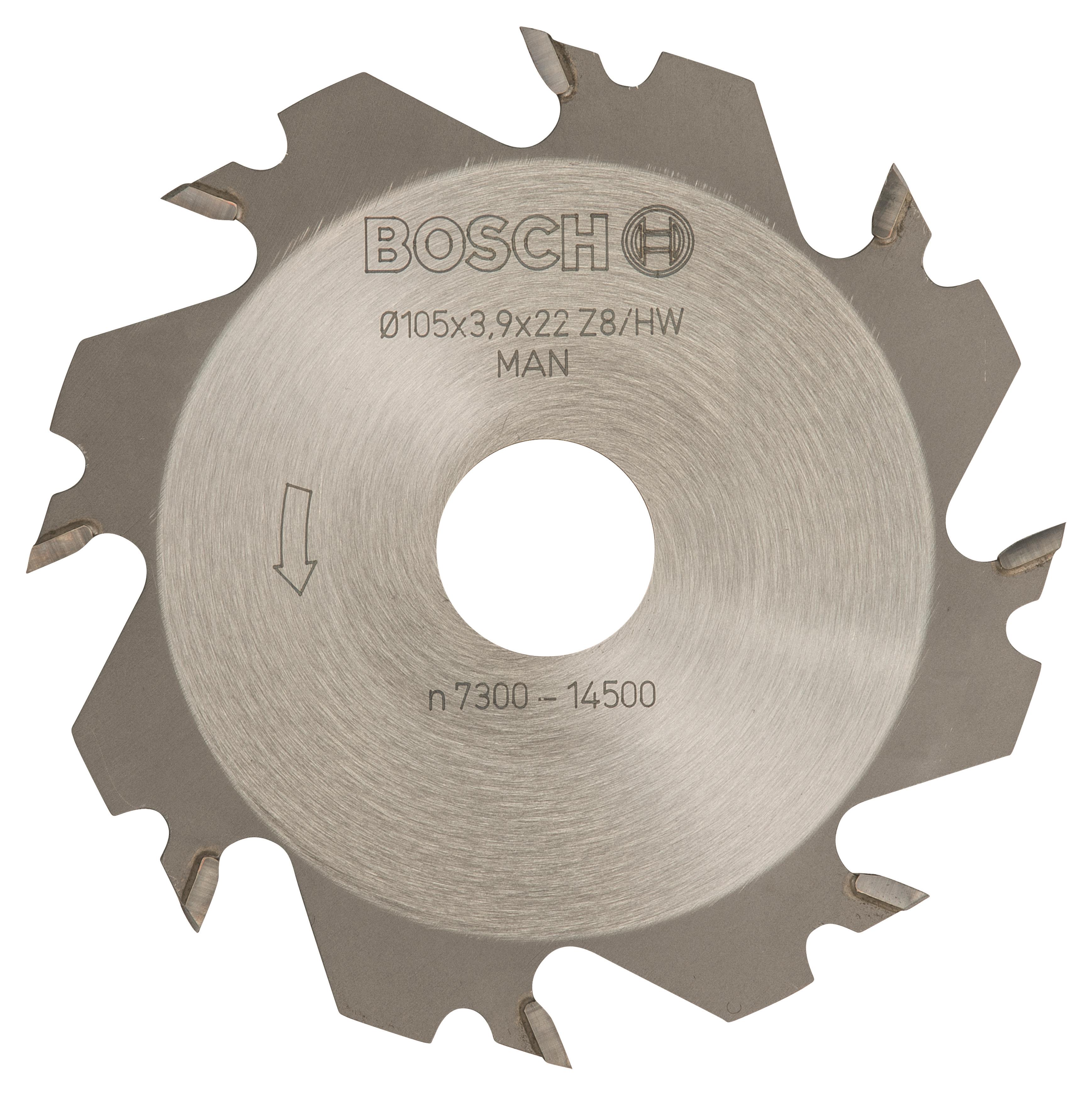 BOSCH Kotúčová fréza, 8, 22 mm, 4 mm 3.608.641.013