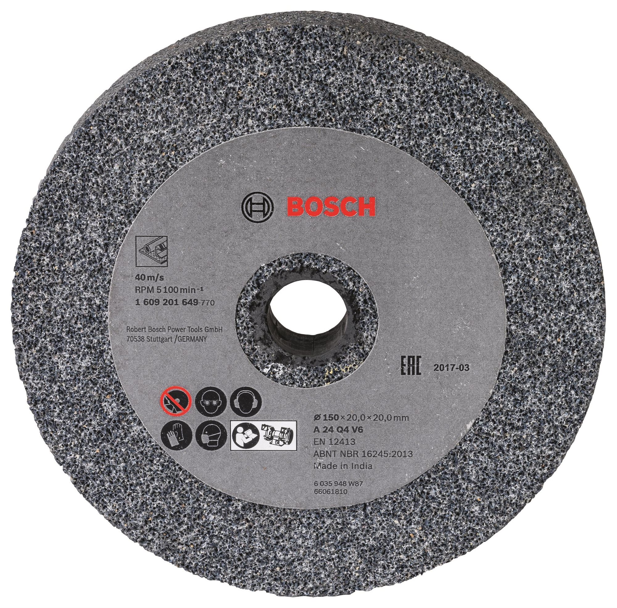 BOSCH Brúsny kotúč na dvojkotúčovú brúsku 1.609.201.649