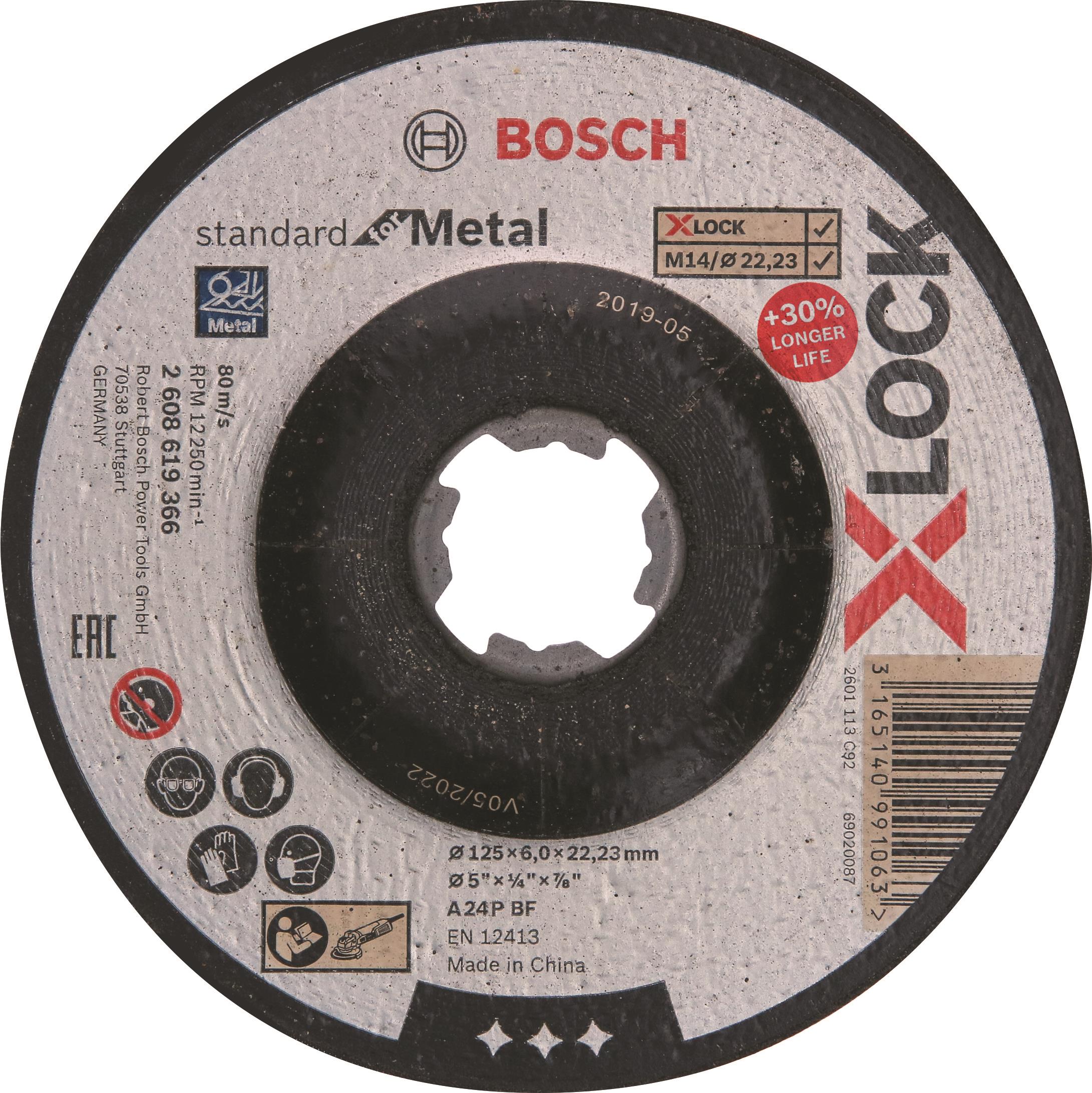 BOSCH X-LOCK SfM 125 × 6 mm T27 2.608.619.366