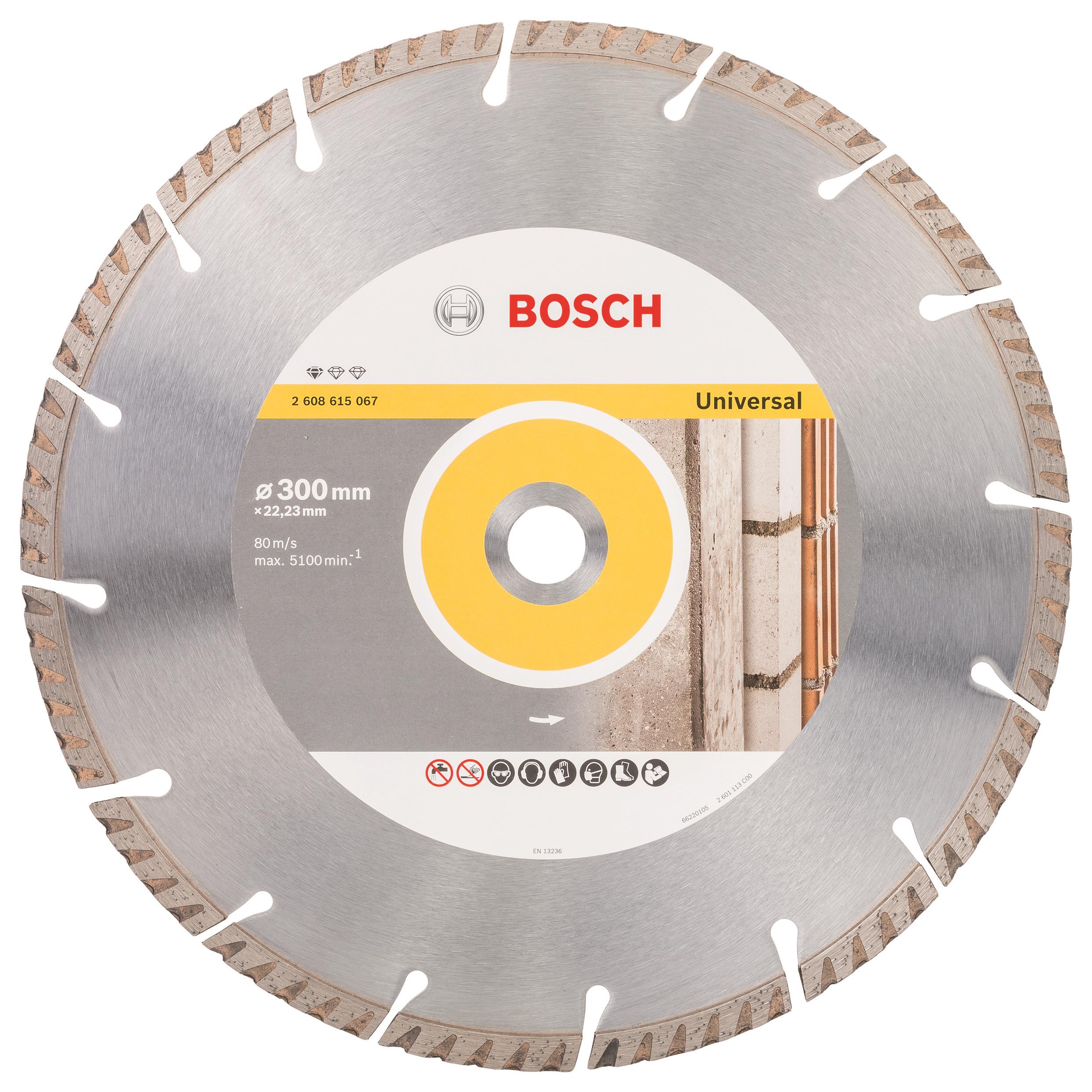 BOSCH Diamantový deliaci kotúč Standard for Universal 300 × 22,23 2.608.615.067
