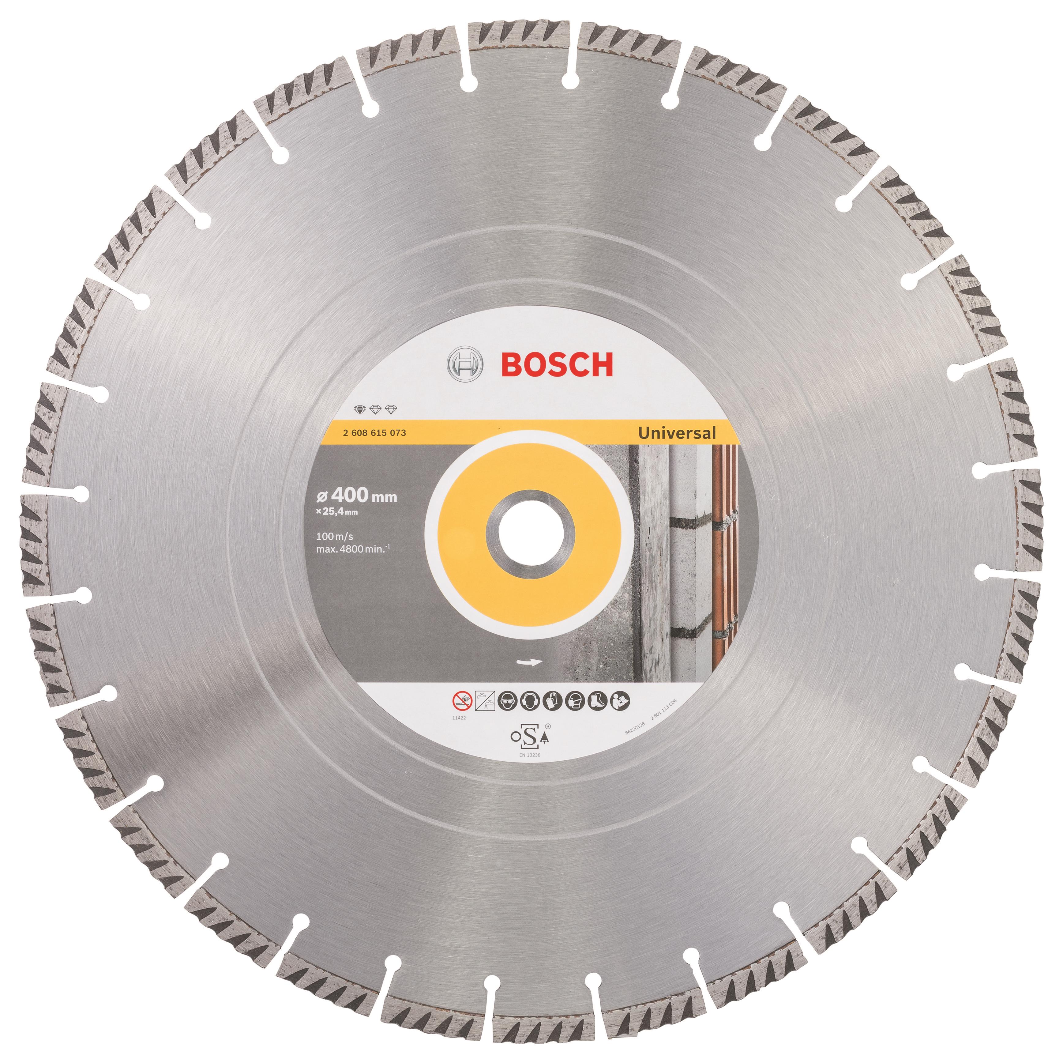 BOSCH Diamantový deliaci kotúč Standard for Universal 400 × 25,4 2.608.615.073