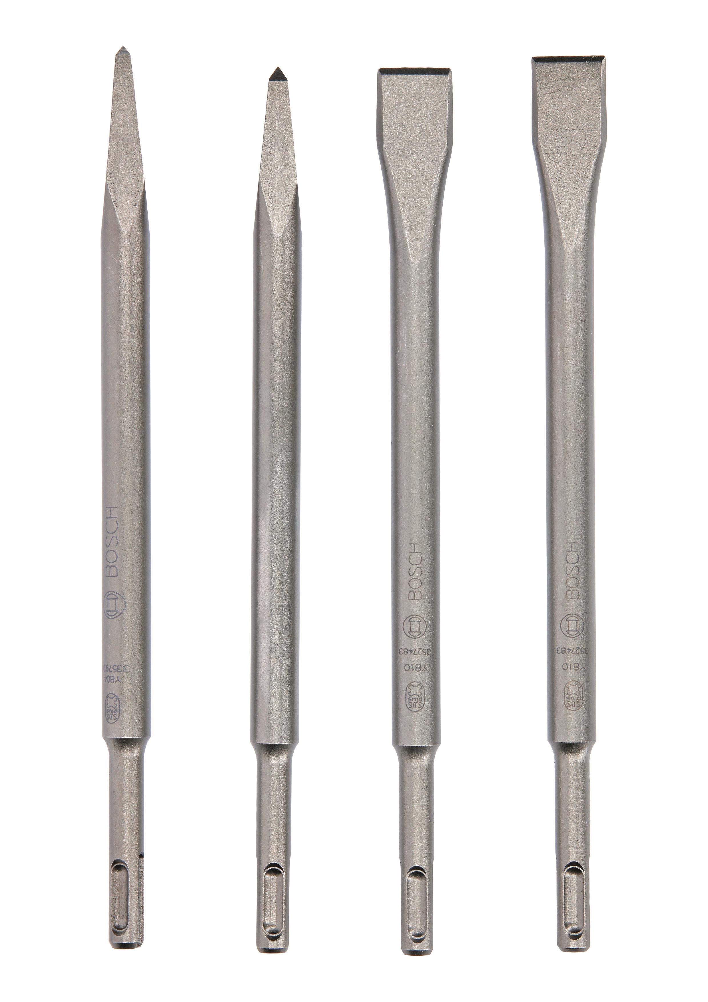 BOSCH Sada sekáčov SDS plus, 4 ks 2.607.017.516