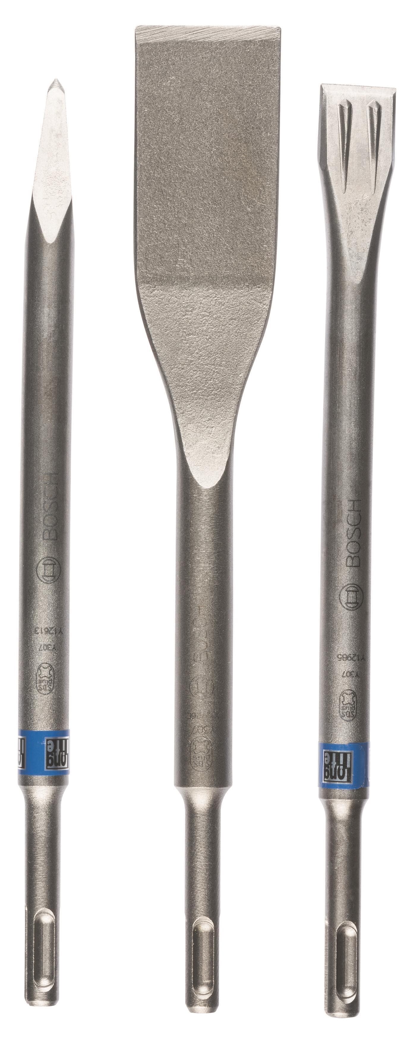 BOSCH Súprava sekáčov SDS plus 0/20/40 mm, 3 kusy 2.607.019.159