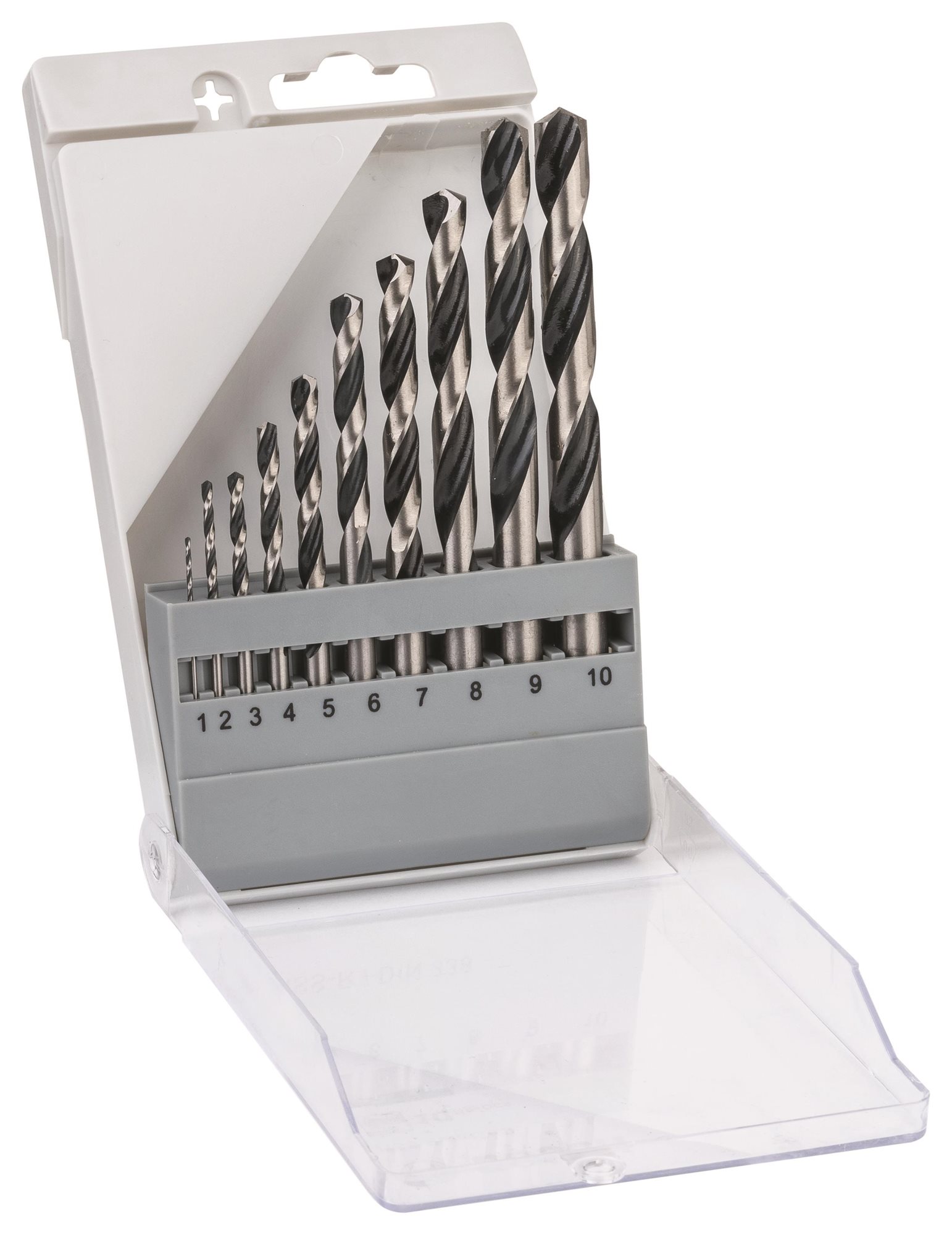 BOSCH Súprava špirálových vrtákov HSS PointTeQ 1 – 10 mm, 10 kusov 2.608.577.348
