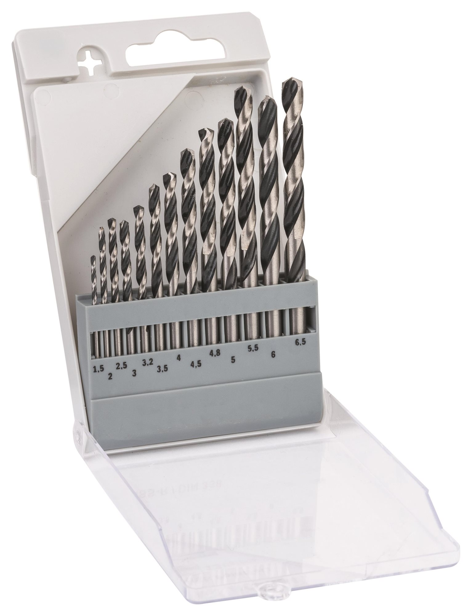 BOSCH Súprava špirálových vrtákov HSS PointTeQ 1,5 – 6,5 mm, 13 kusov 2.608.577.349